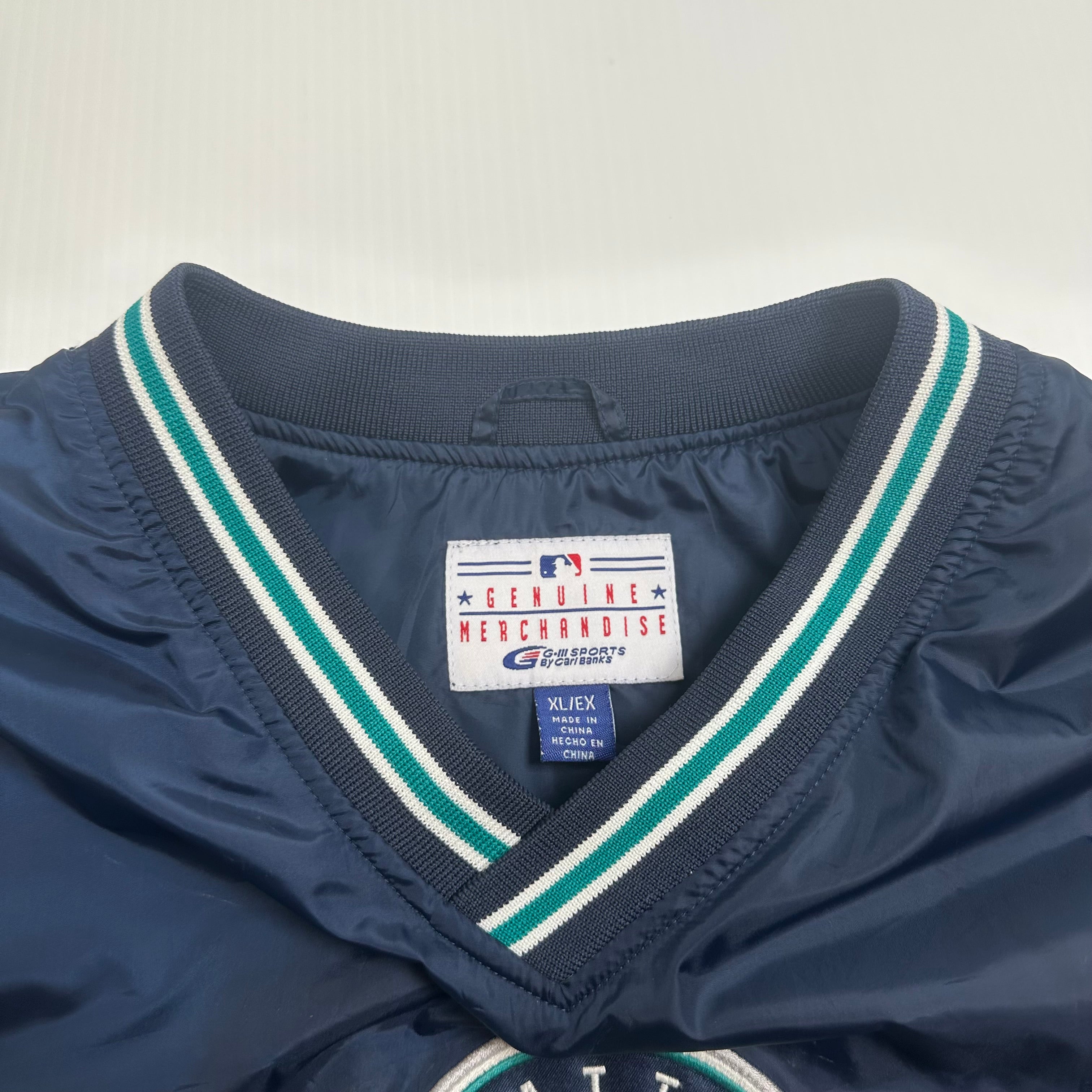 MLB Seattle Mariners Coach Pullover Jacket XL