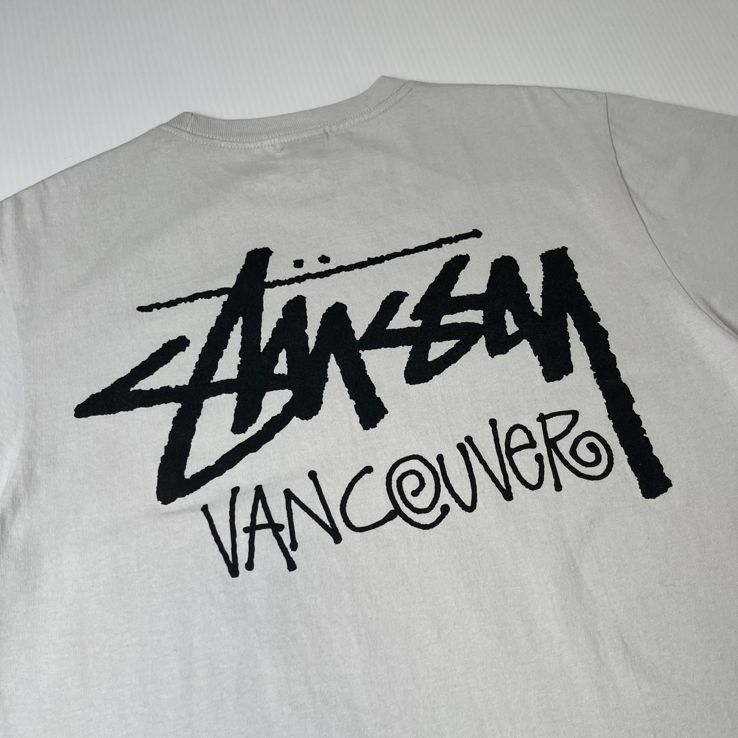 Stussy Vancouver Text Graphic Tee M