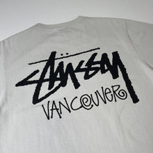 Load image into Gallery viewer, Stussy Vancouver Text Graphic Tee M
