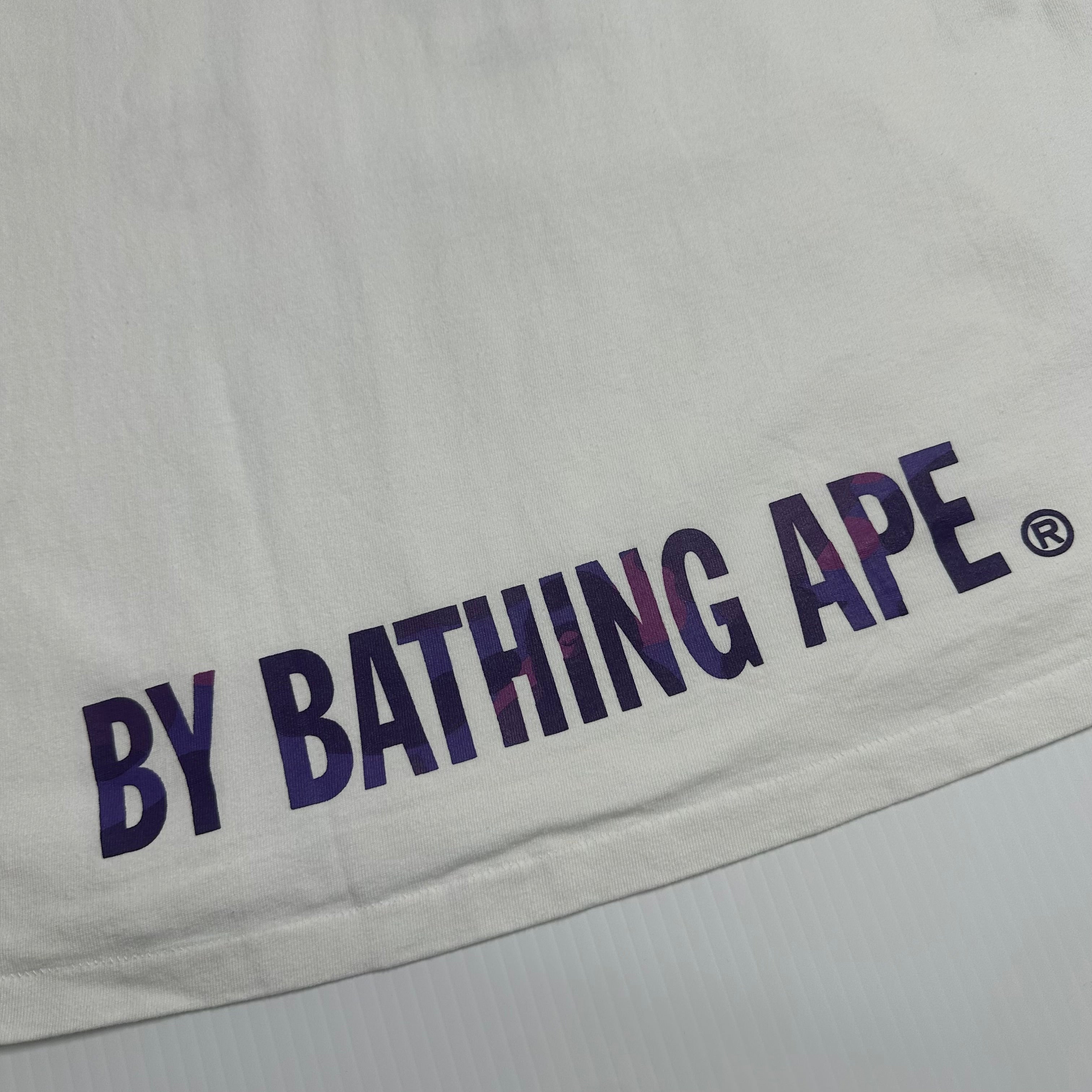 A Bathing Ape Camo Head Tee L
