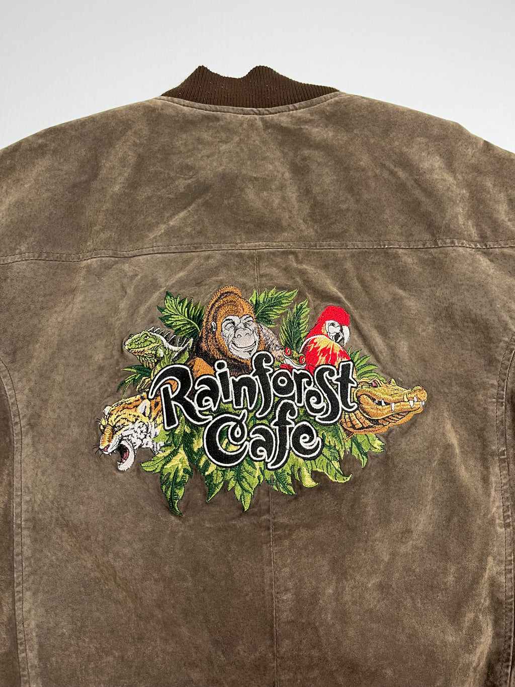 Vintage Rainforest Cafe Varsity Jacket XL