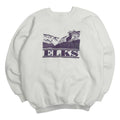 Vintage Elks Animal Nature Crewneck XL