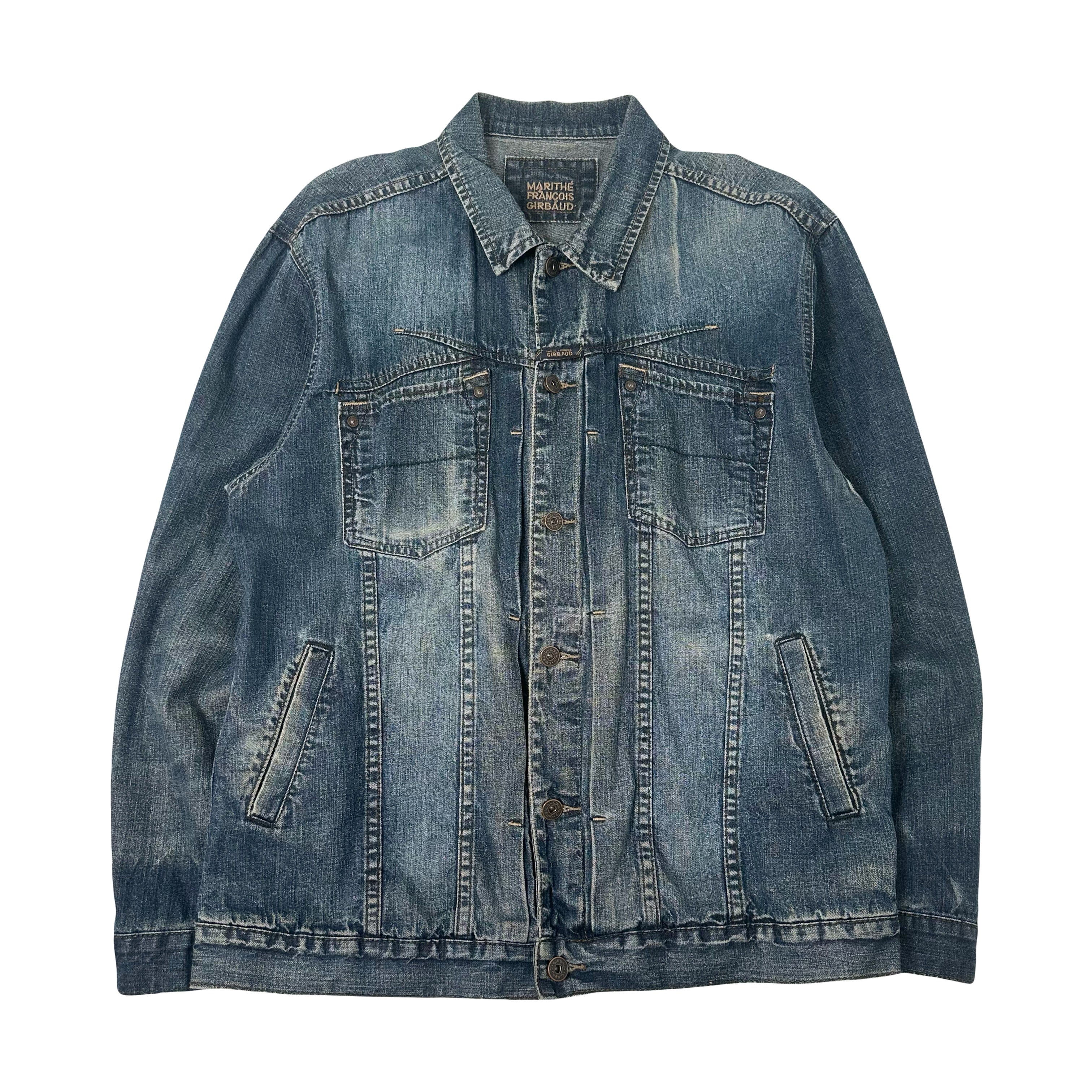 Y2K Marithe Francois Girbaud Denim Jacket L