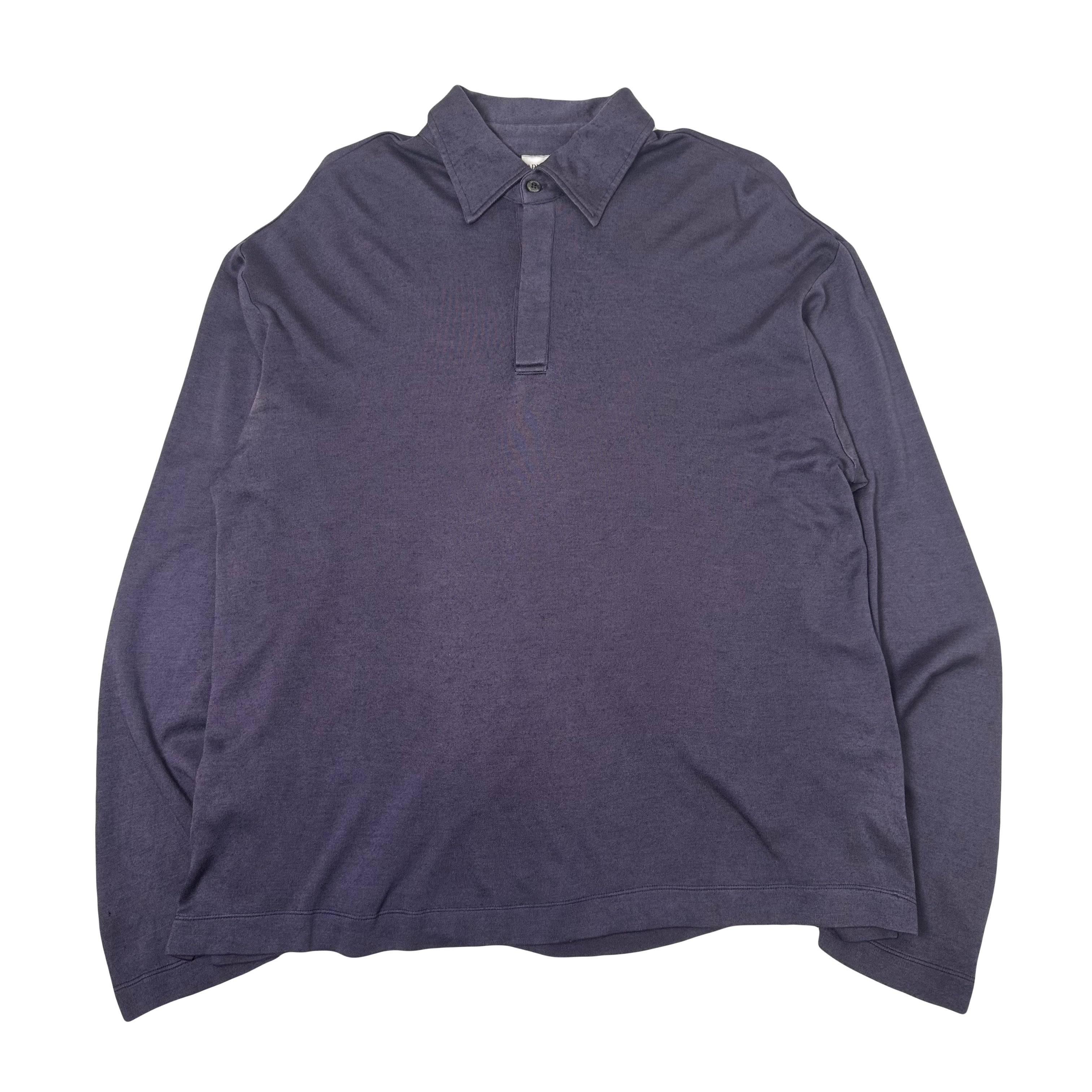 Vintage Armani Collection Henley Longsleeve XL