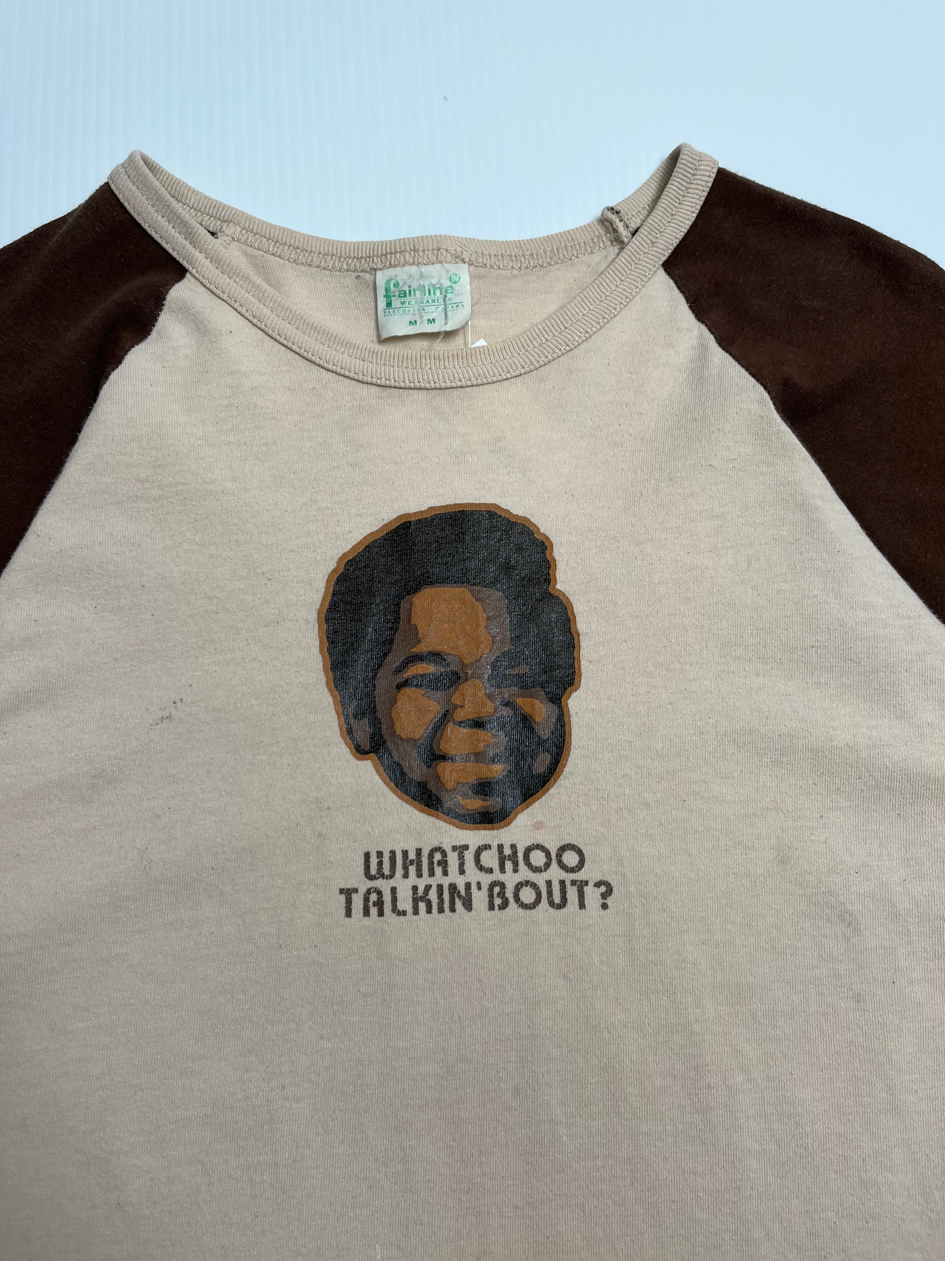 Vintage Watchoo Talkin' Bout? Different Strokes Tee M