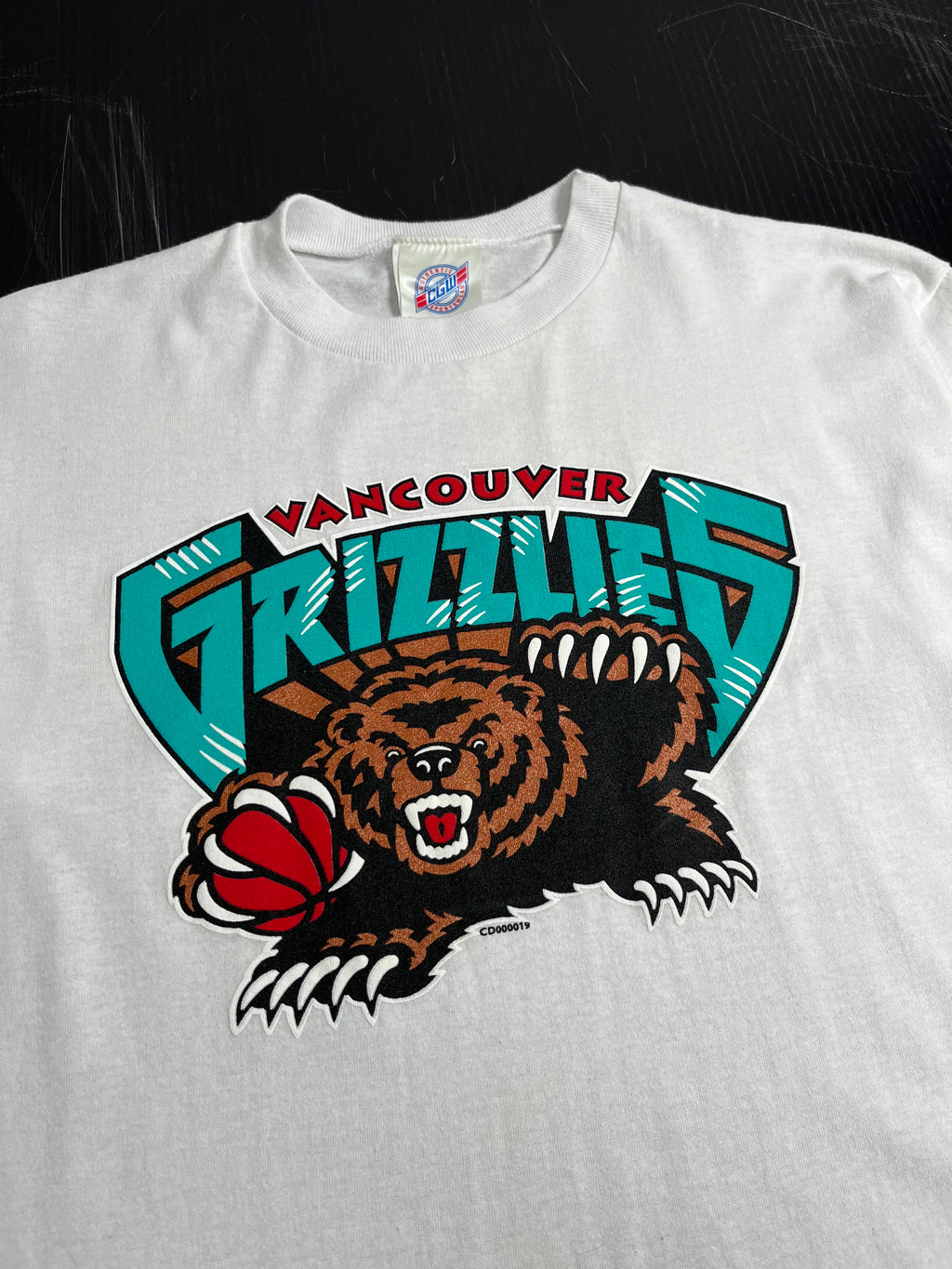 Vintage Starter Vancouver Grizzlies Logo Tee Women's XL