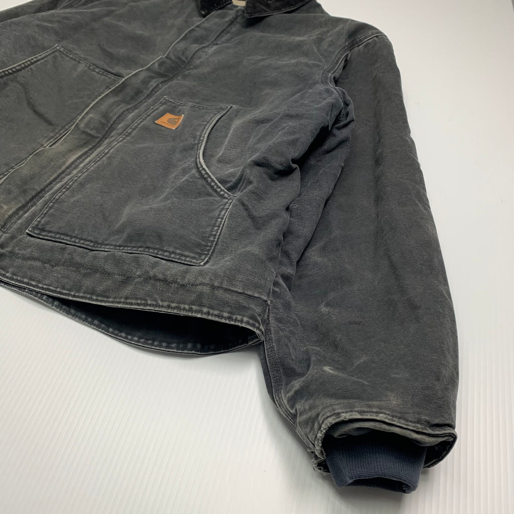 Carhartt Dark Grey Sherpa Lined Jacket XXL