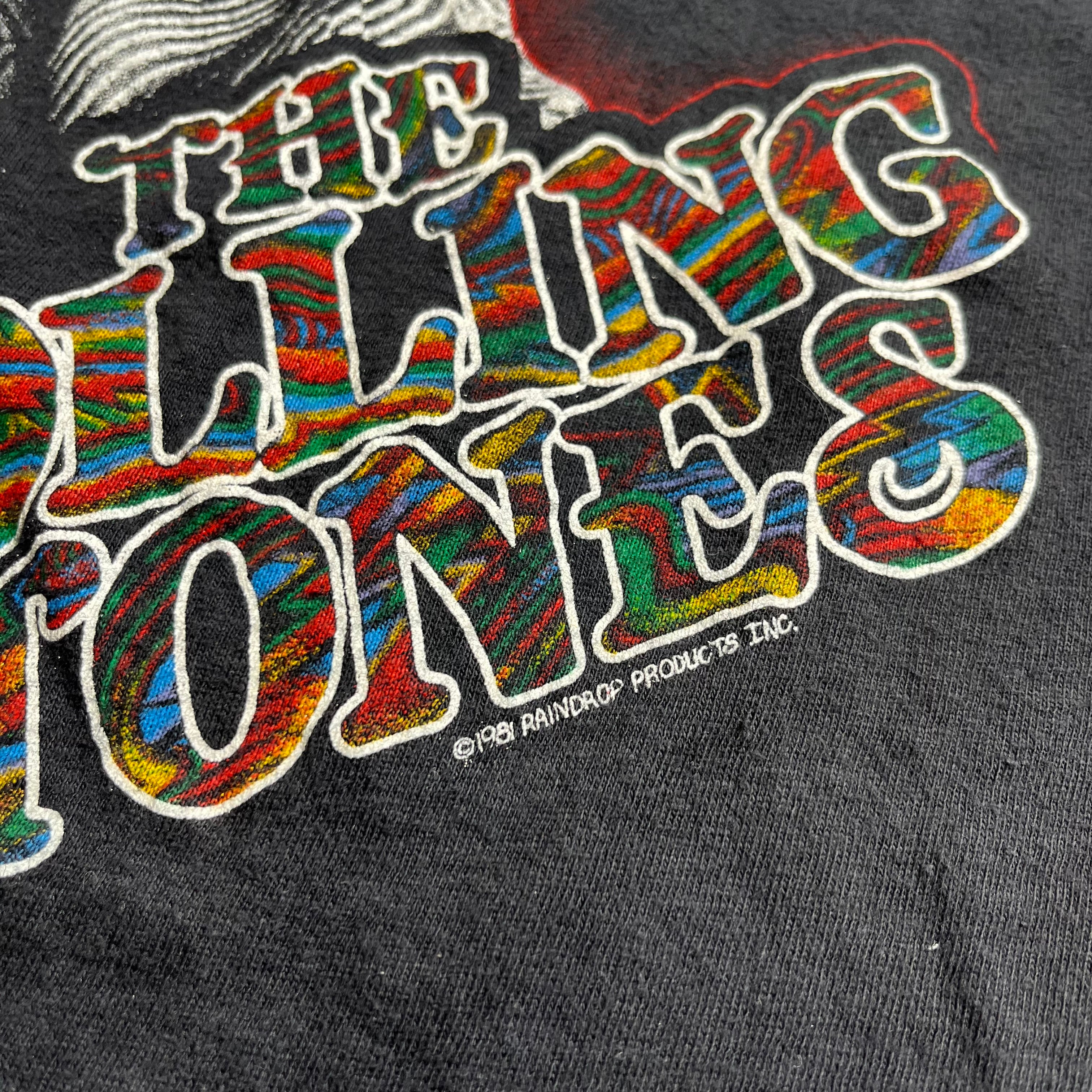 1981 Rolling Stones Tattoo You Album Art Tee S