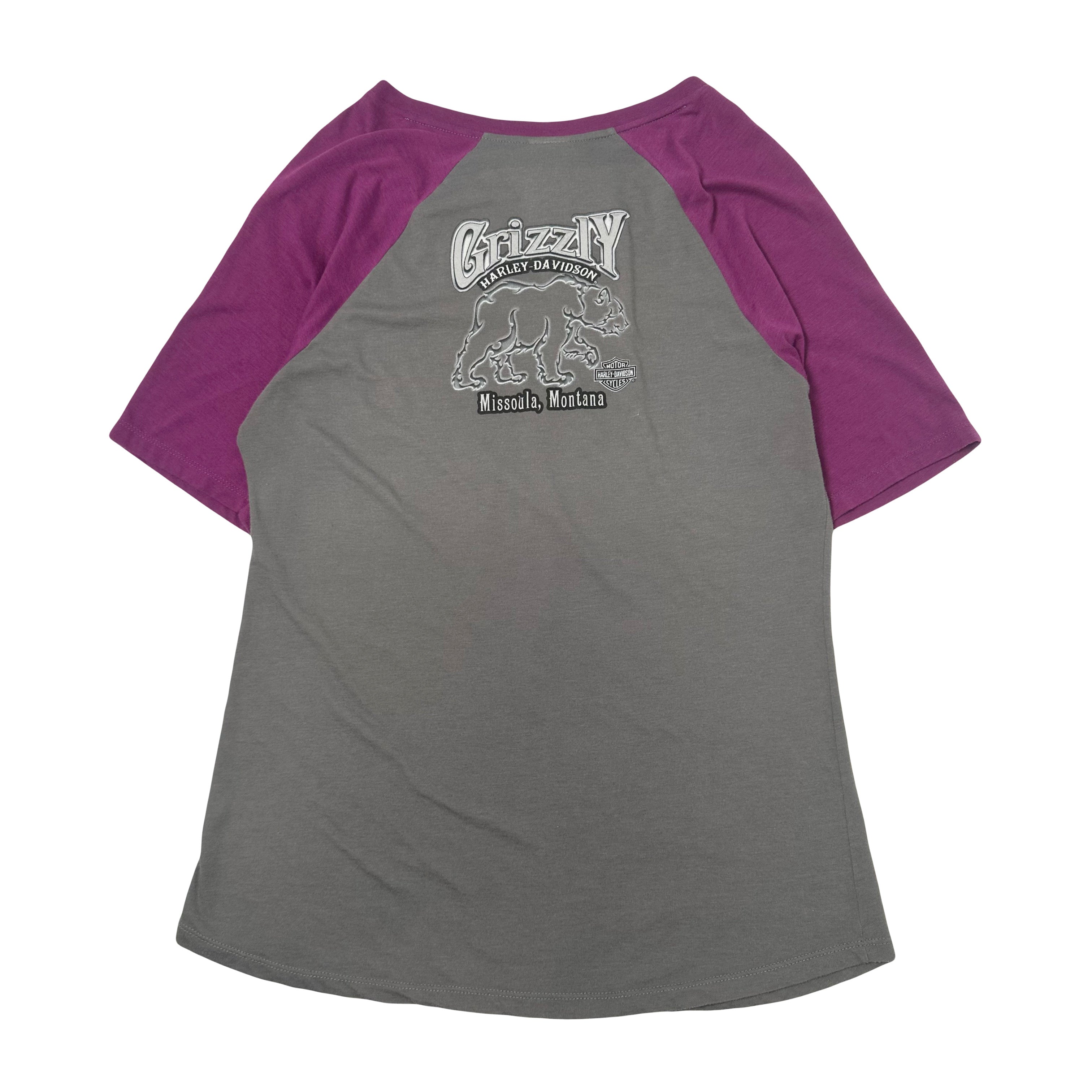 Harley Davidson Montana Raglan Tee Women's XL