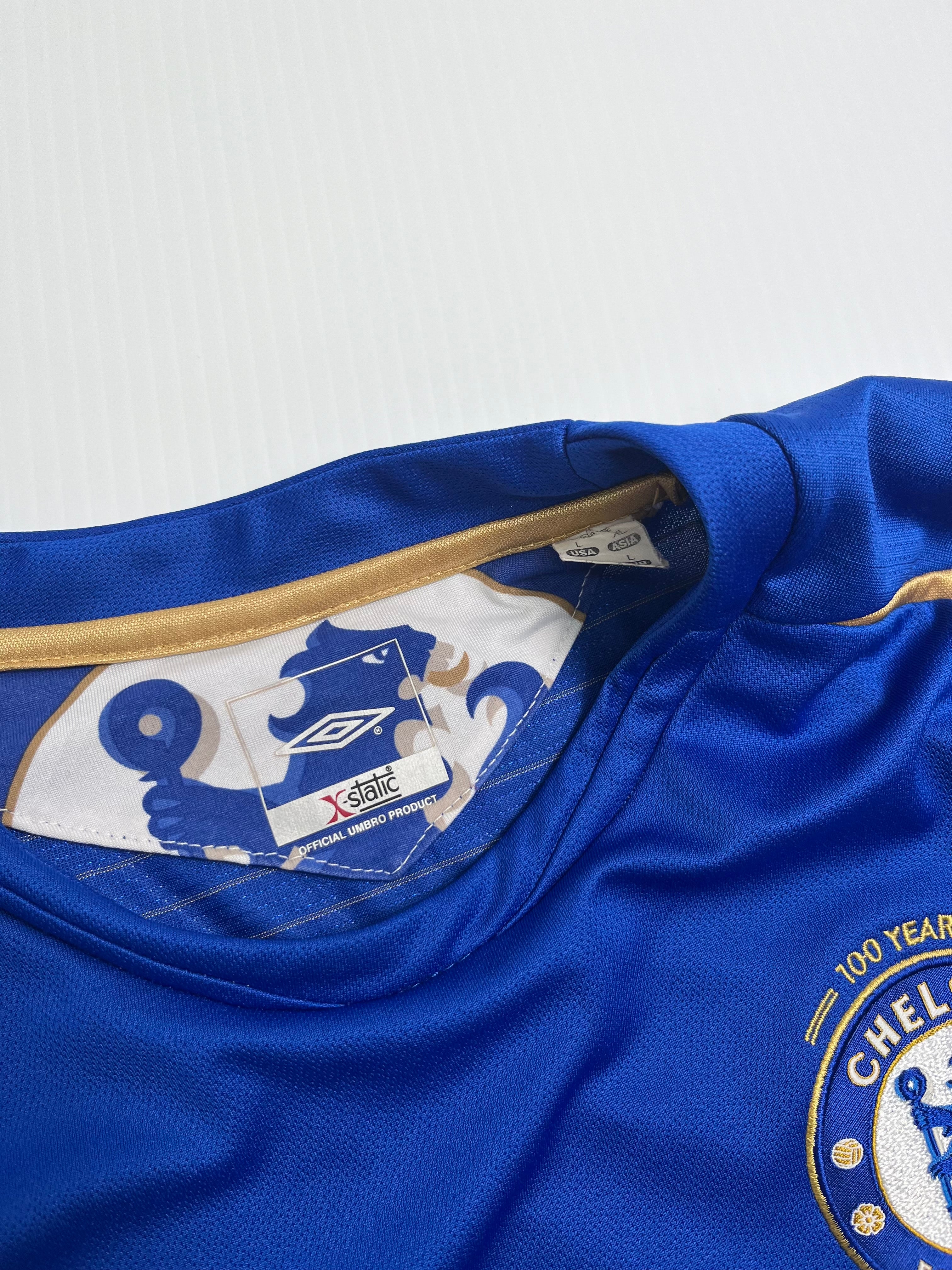 '05-'06 Umbro Chelsea Home Kit L