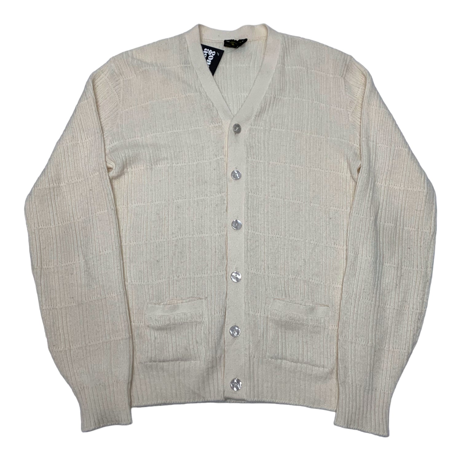 Vintage Sears Cream Cardigan L
