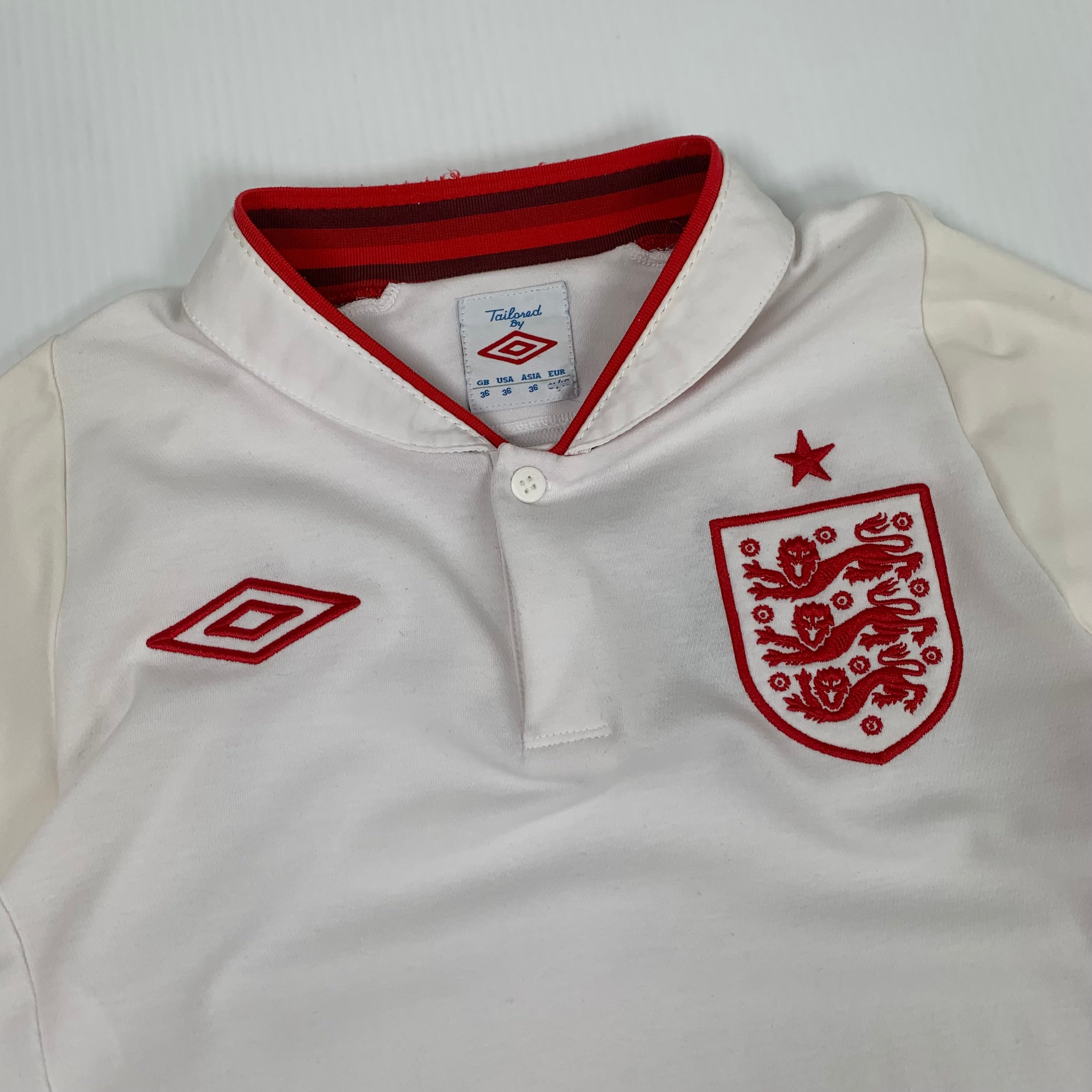 2012 Umbro England Home Kit S