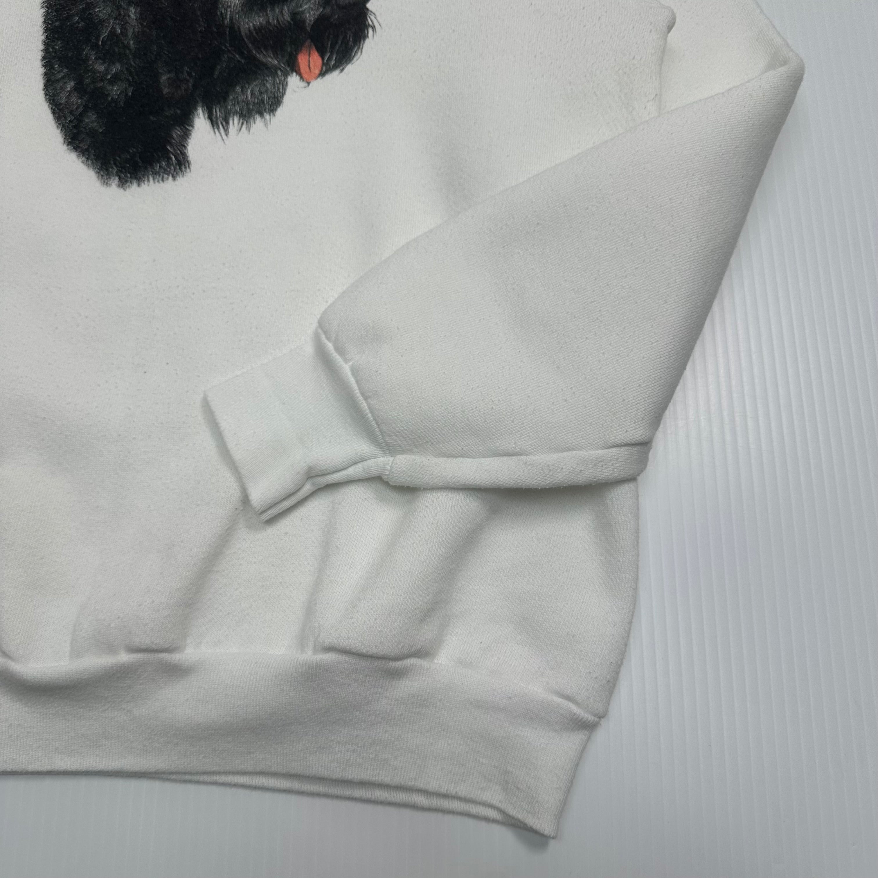 Vintage Schnauzer Dog Graphic Crewneck L