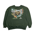 Vintage Calgary Zoo Animal Graphic Crewneck XL