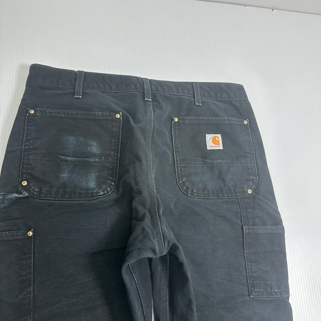Vintage Carhartt Faded Double Knee Denim 35x30