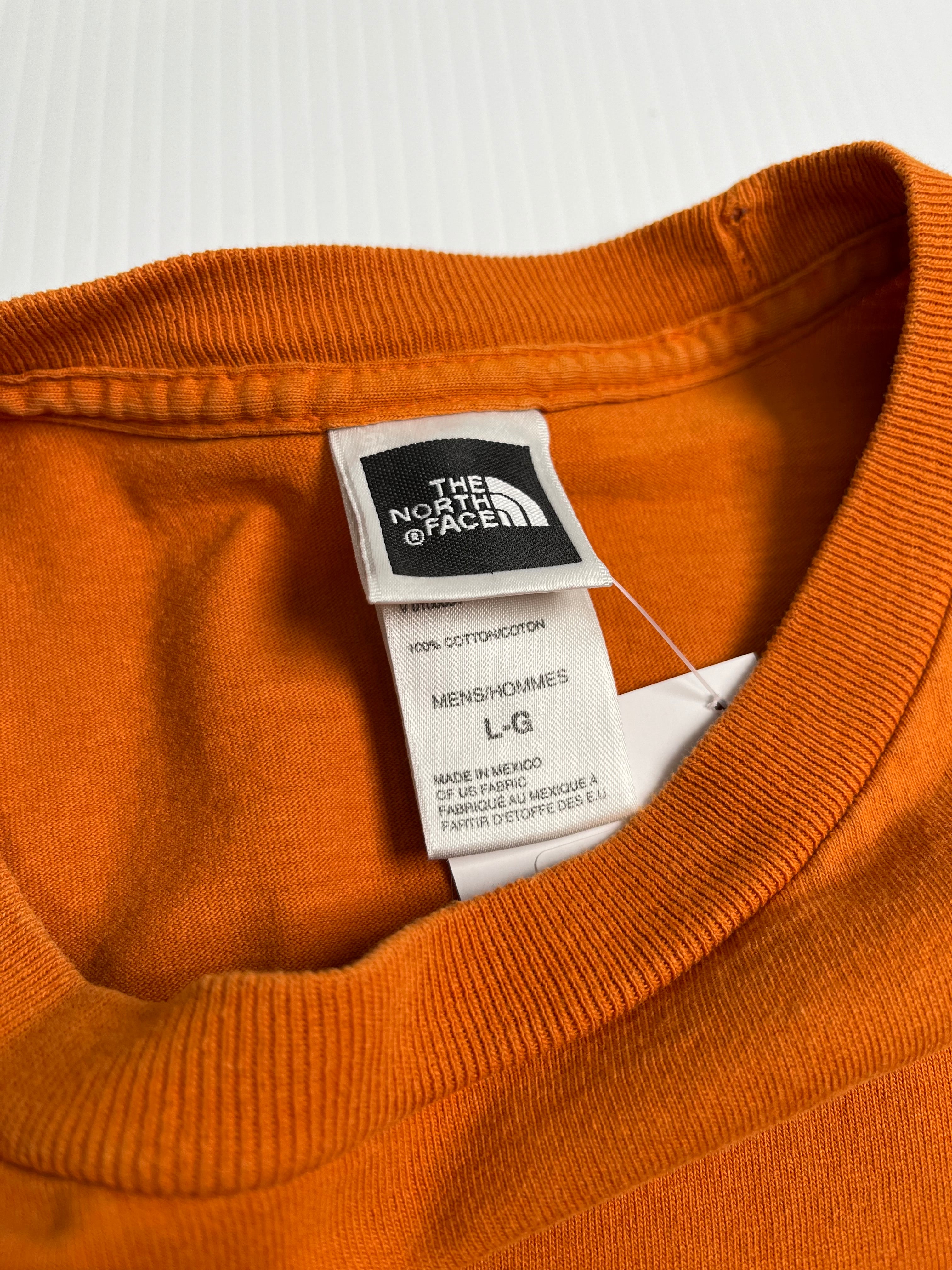 Vintage The North Face Never Stop Exploring Graphic Longsleeve L