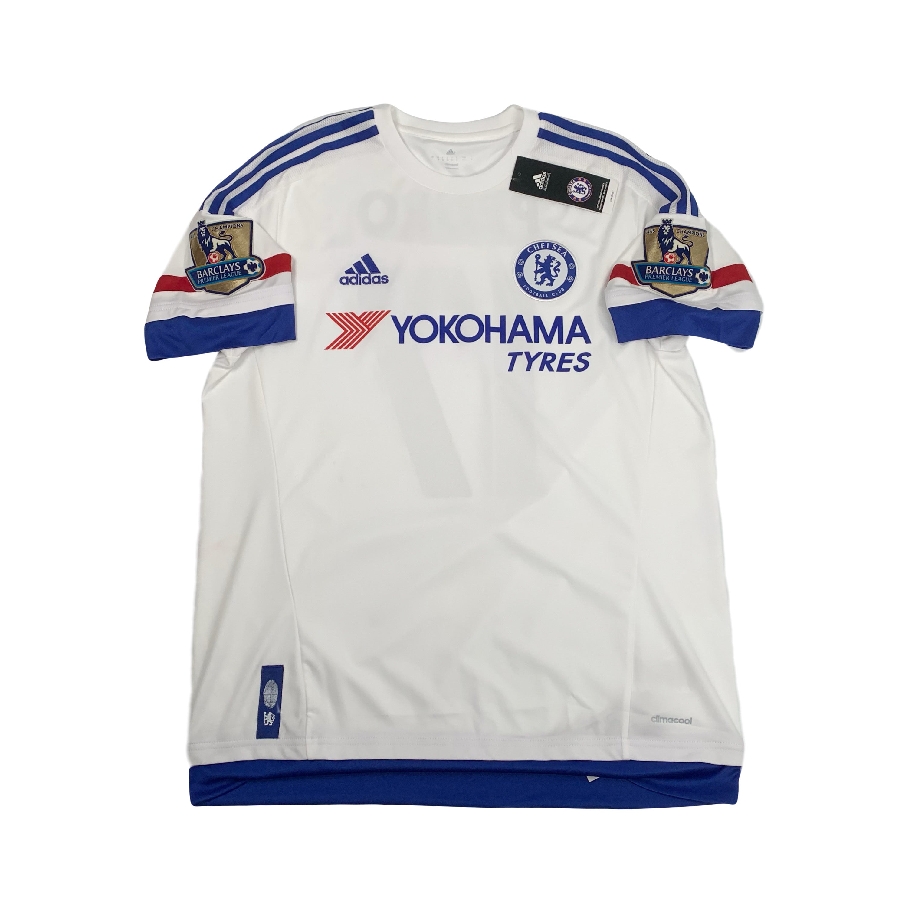 2015-16 Adidas Chelsea Pedro #17 Away Kit M