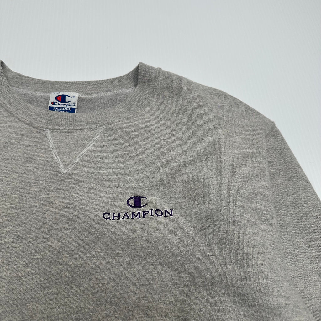 Vintage Champion Mini Logo Crewneck XL
