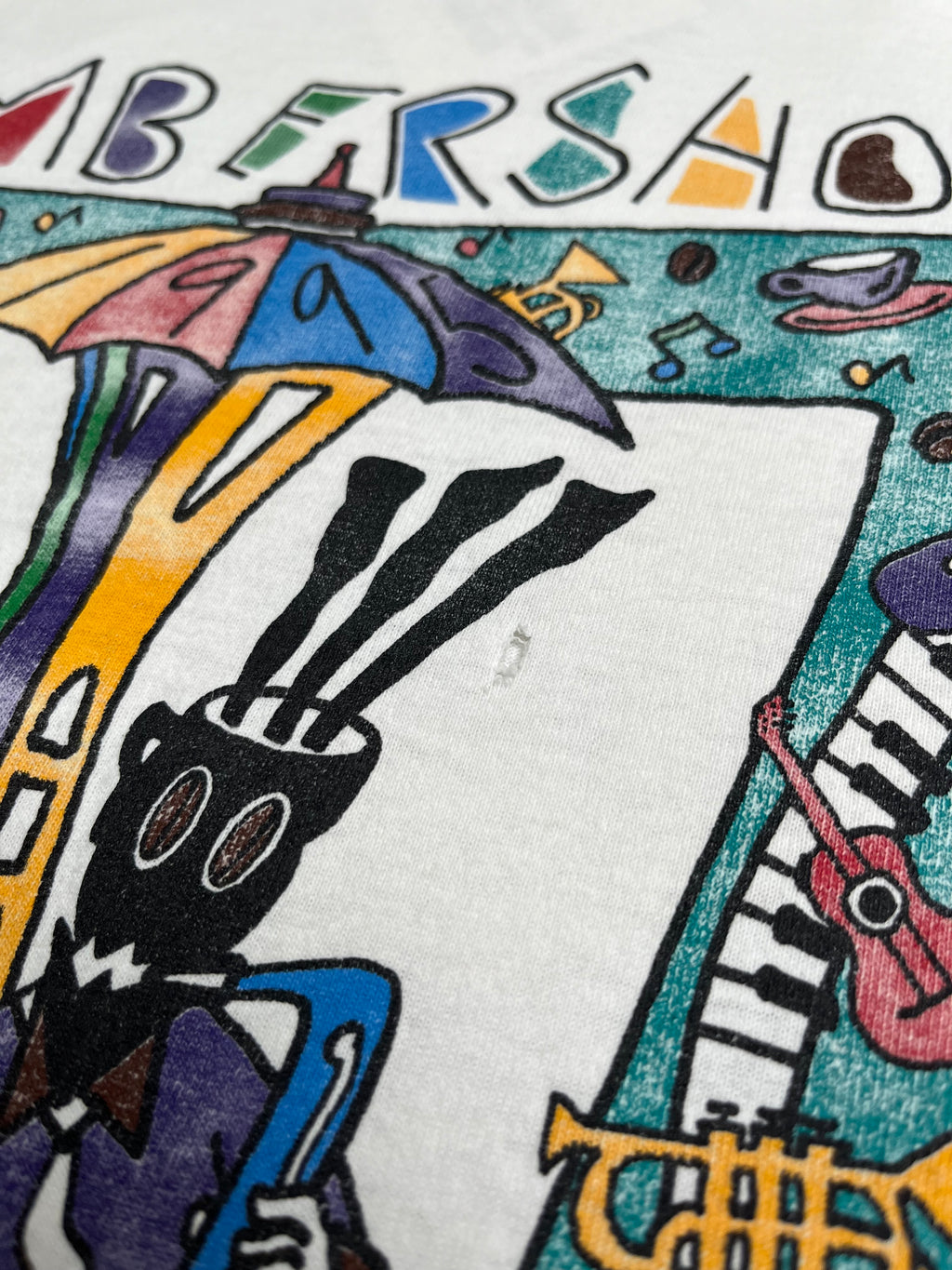 1995 Bumbershoot Seattle Arts Festival Graphic Tee XL