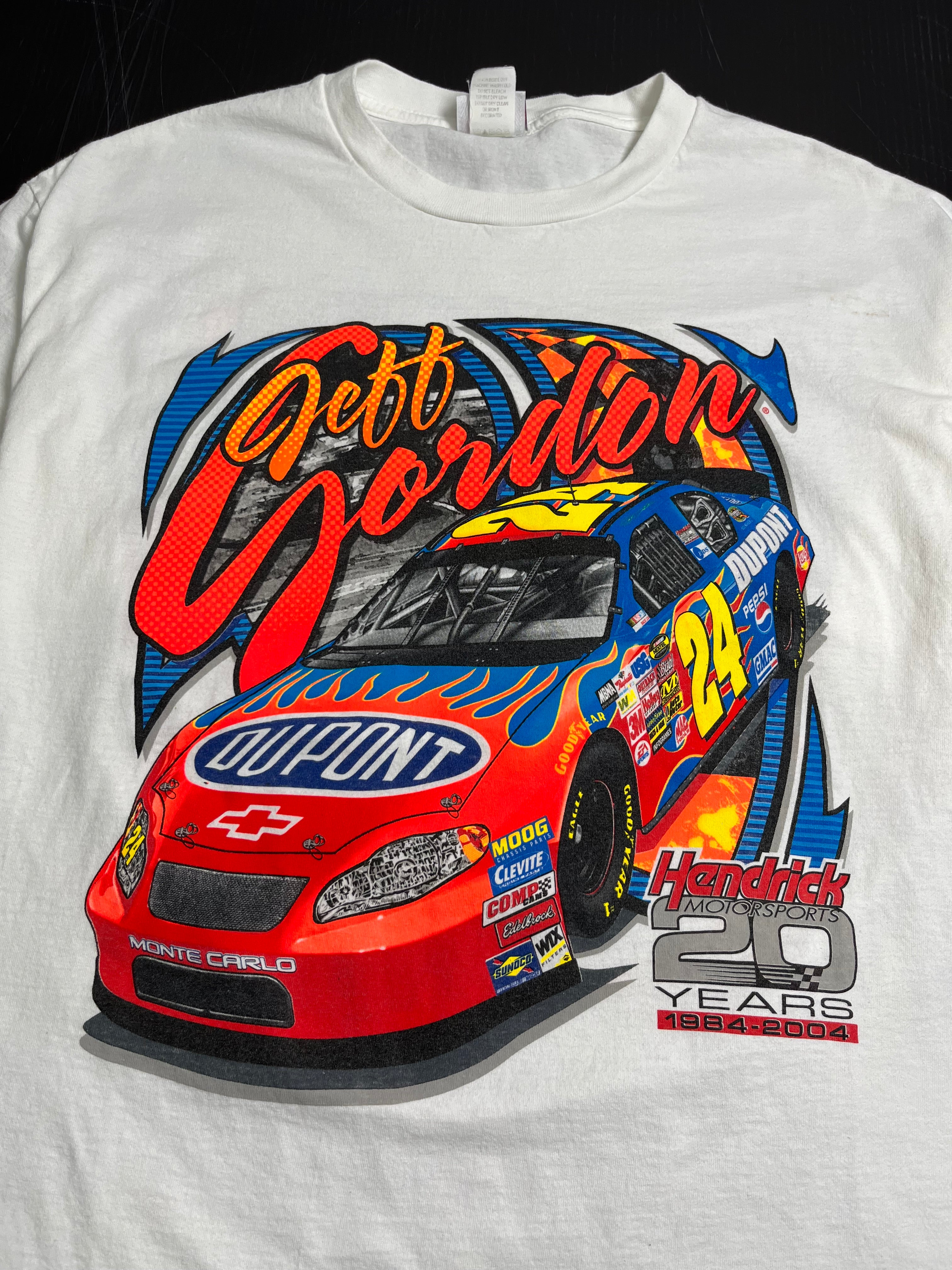 2004 Jeff Gordon Du Pont NASCAR Tee XL