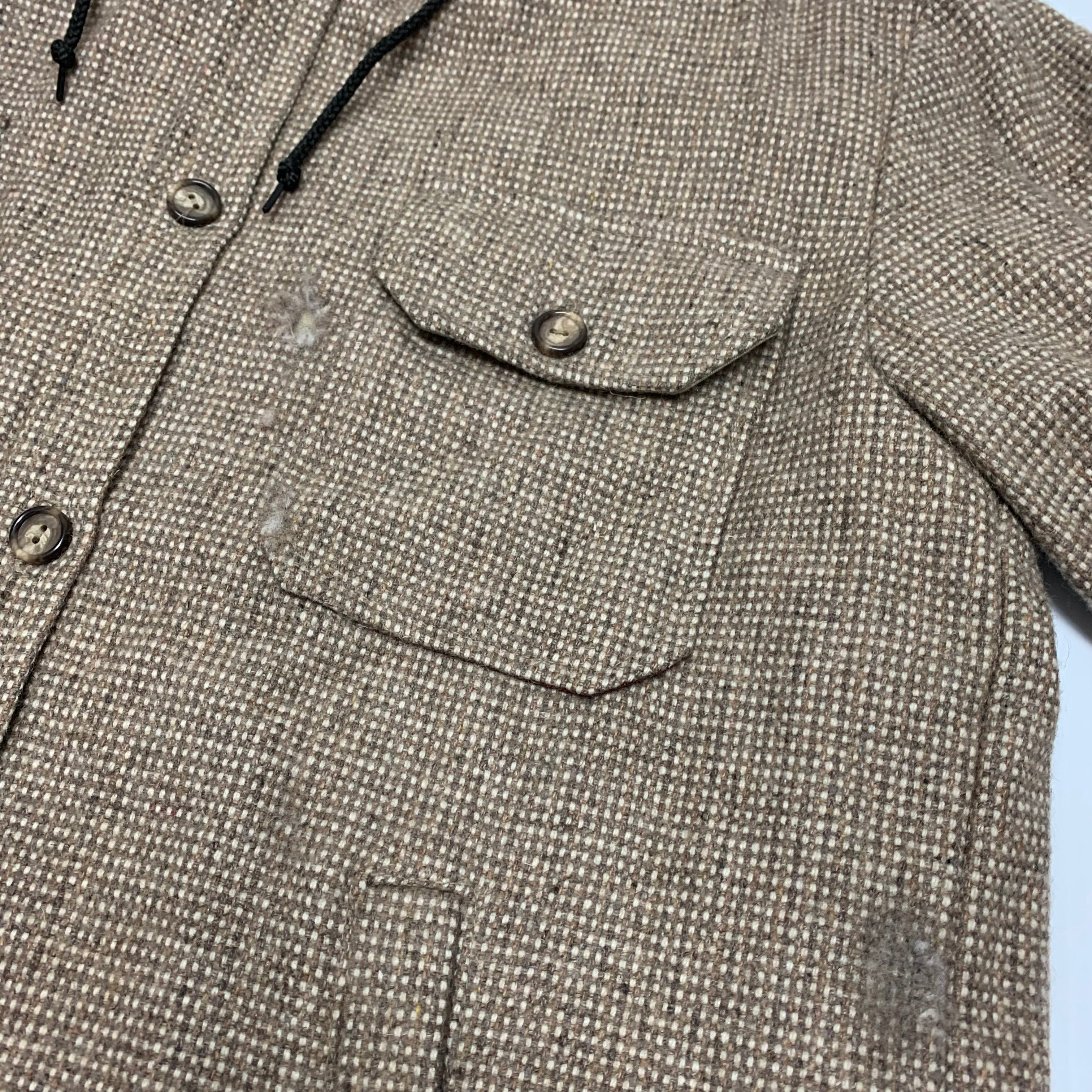 Vintage The Bay Wool Overcoat M