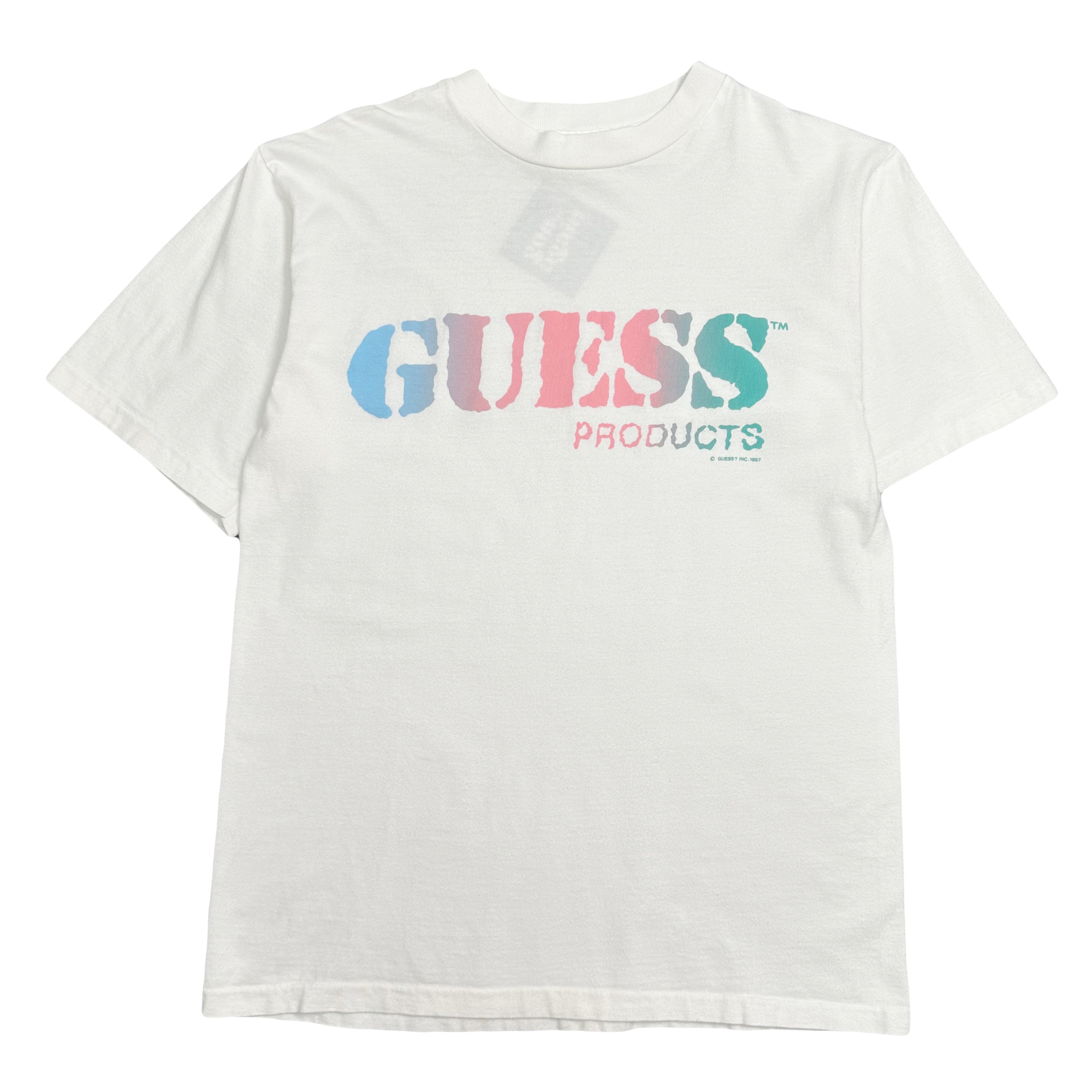 Vintage Guess Products Graphic Tee S