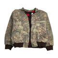 Realtree Camouflage Plaid Lined Jacket XL