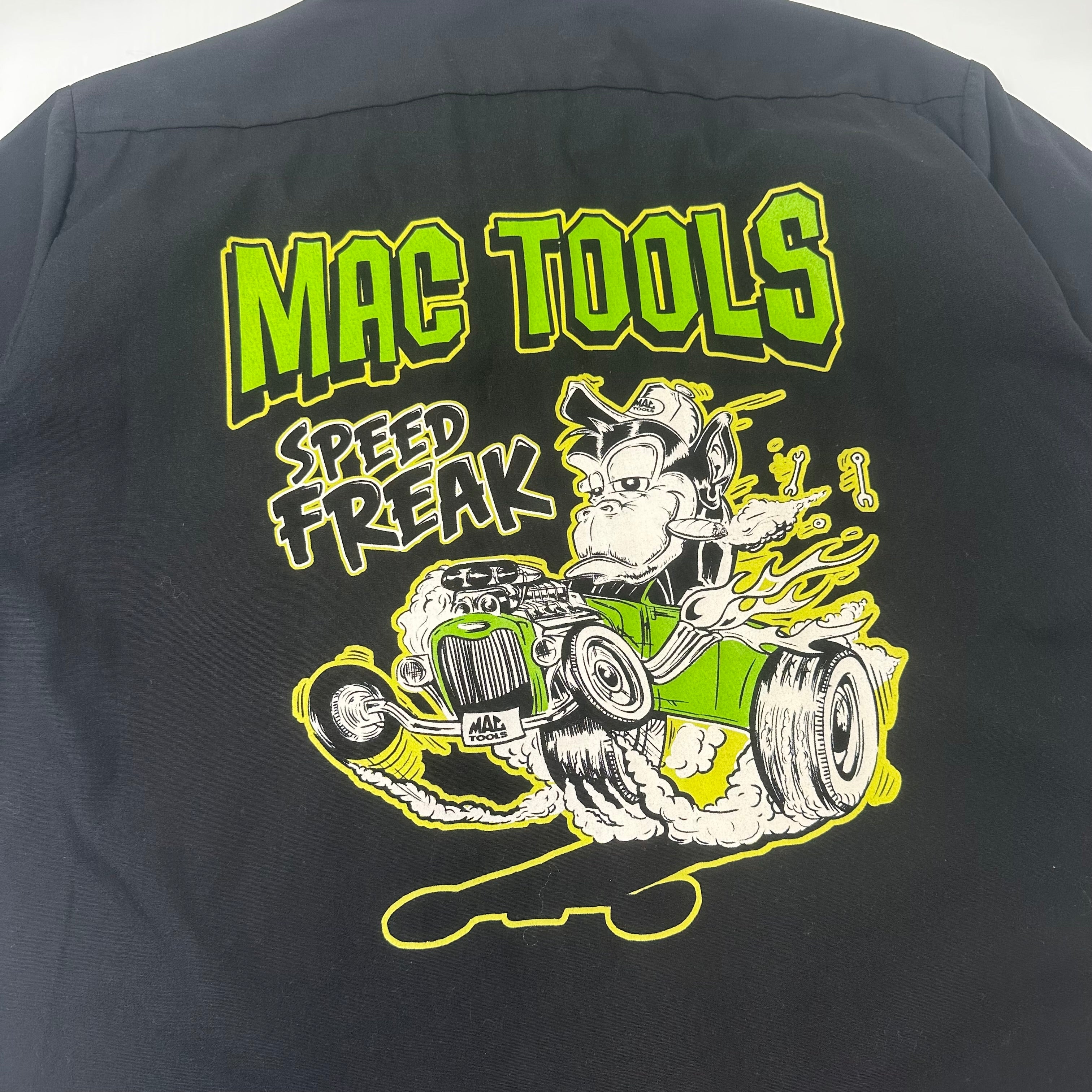 Dickies Mac Tools Speed Freak Mechanic Shirt XL