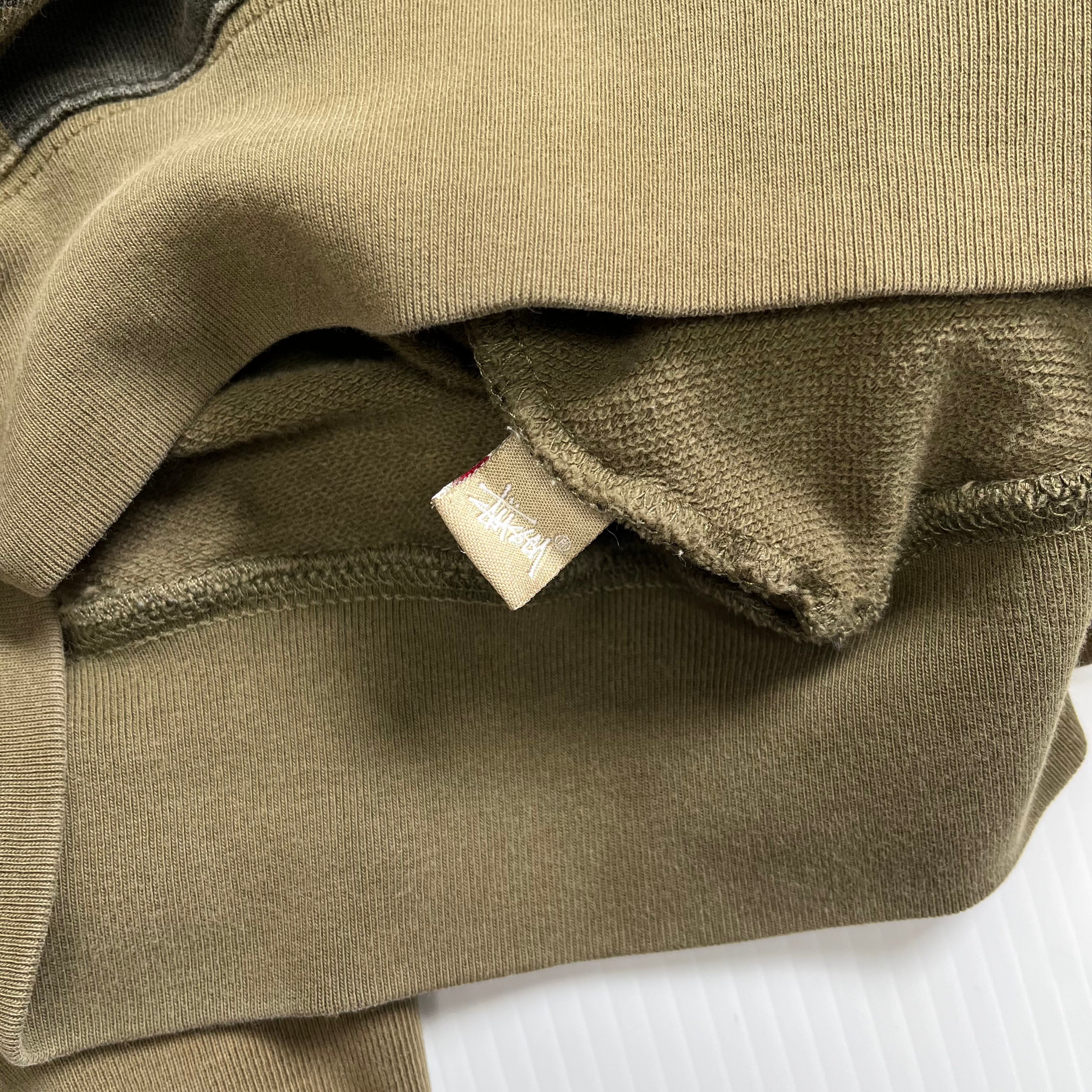 Stussy Camo Pattern Zip Hoodie S
