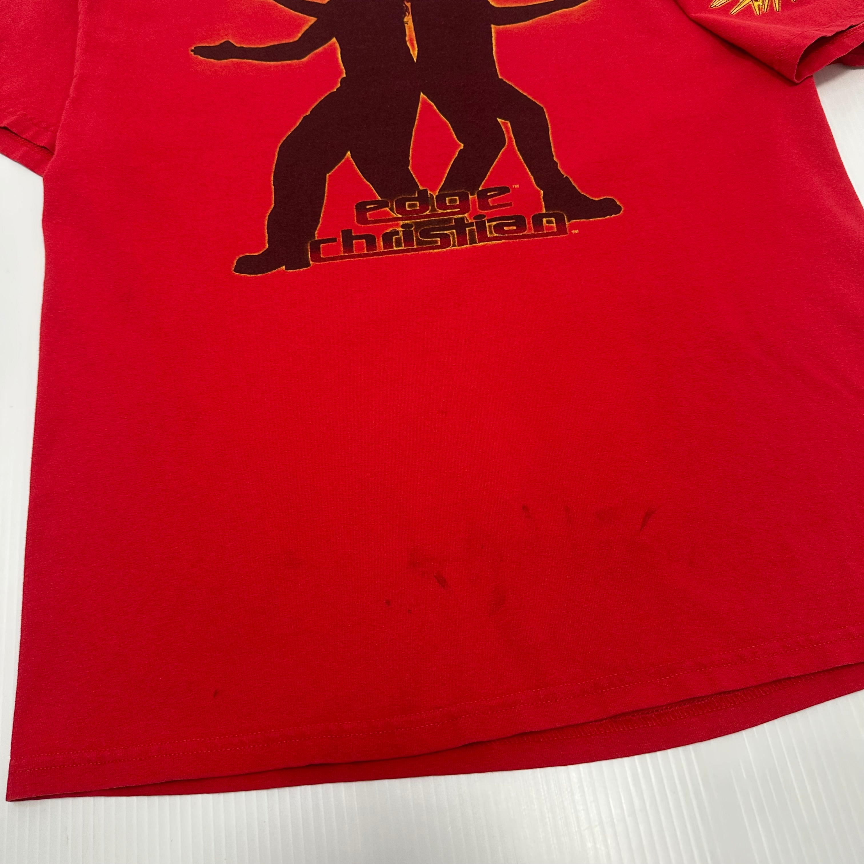 Vintage WWE Edge Christian Pose-itively Awesome Tee M