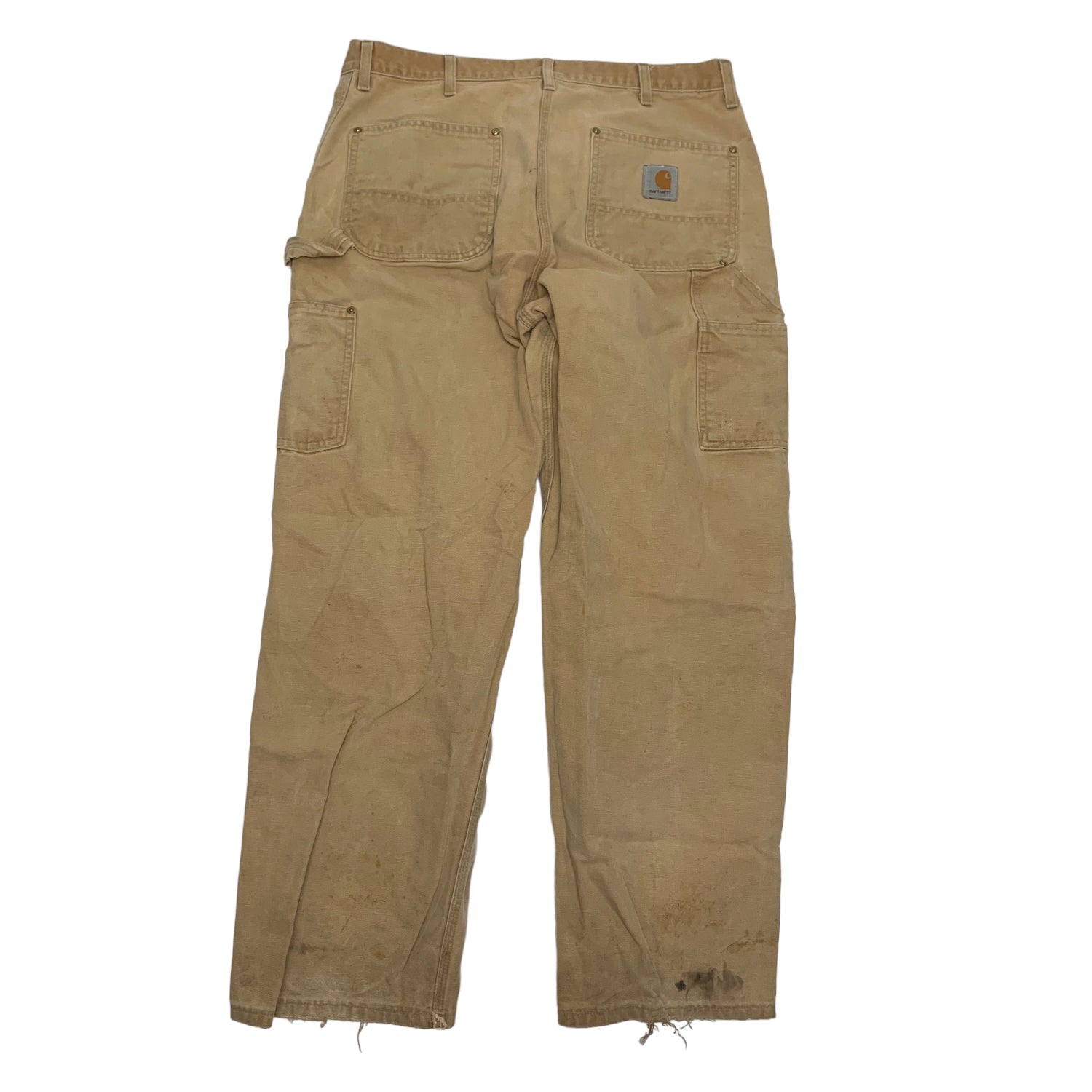 Carhartt Tan Double Knee Denim 38x32
