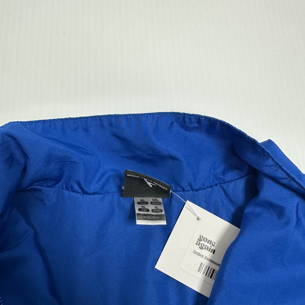 Vintage Umbro Vancouver Whitecaps MLS Light Jacket XL