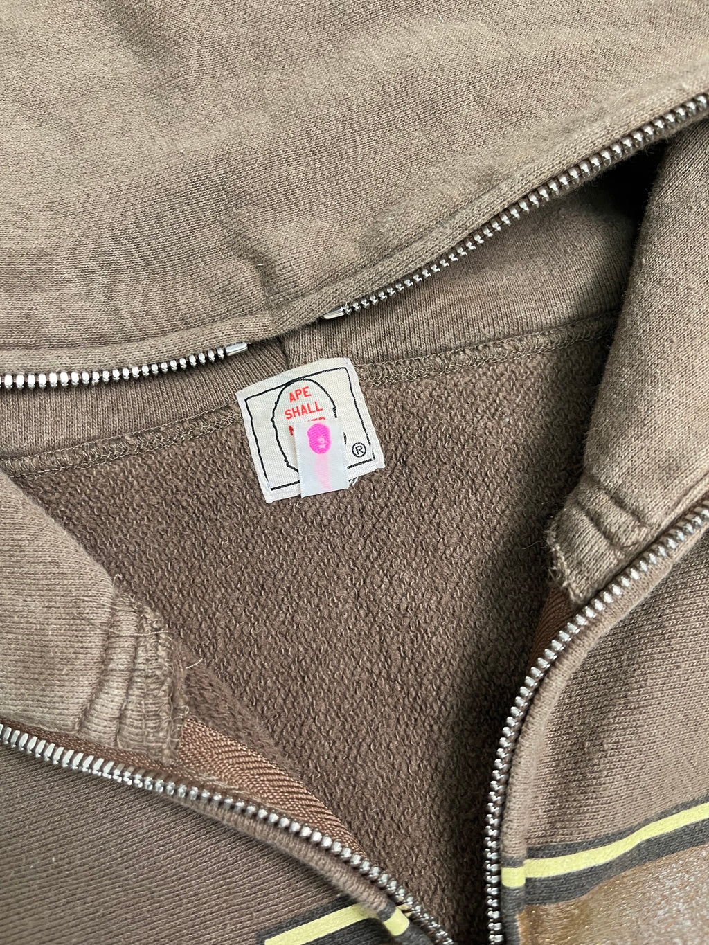 BAPE Spellout Zip Hoodie Women's S
