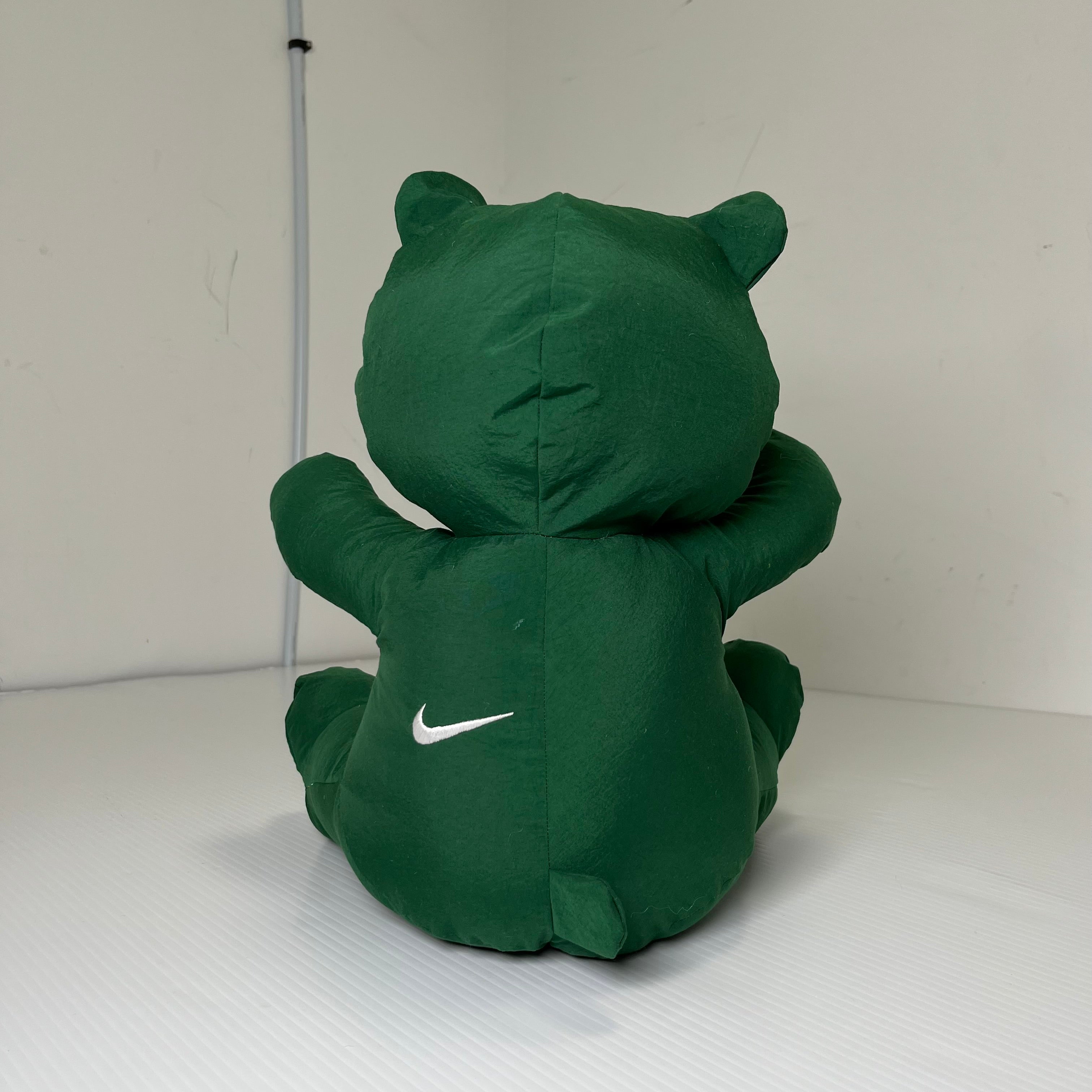Rework Nike Swoosh Nylon Teddy Bear