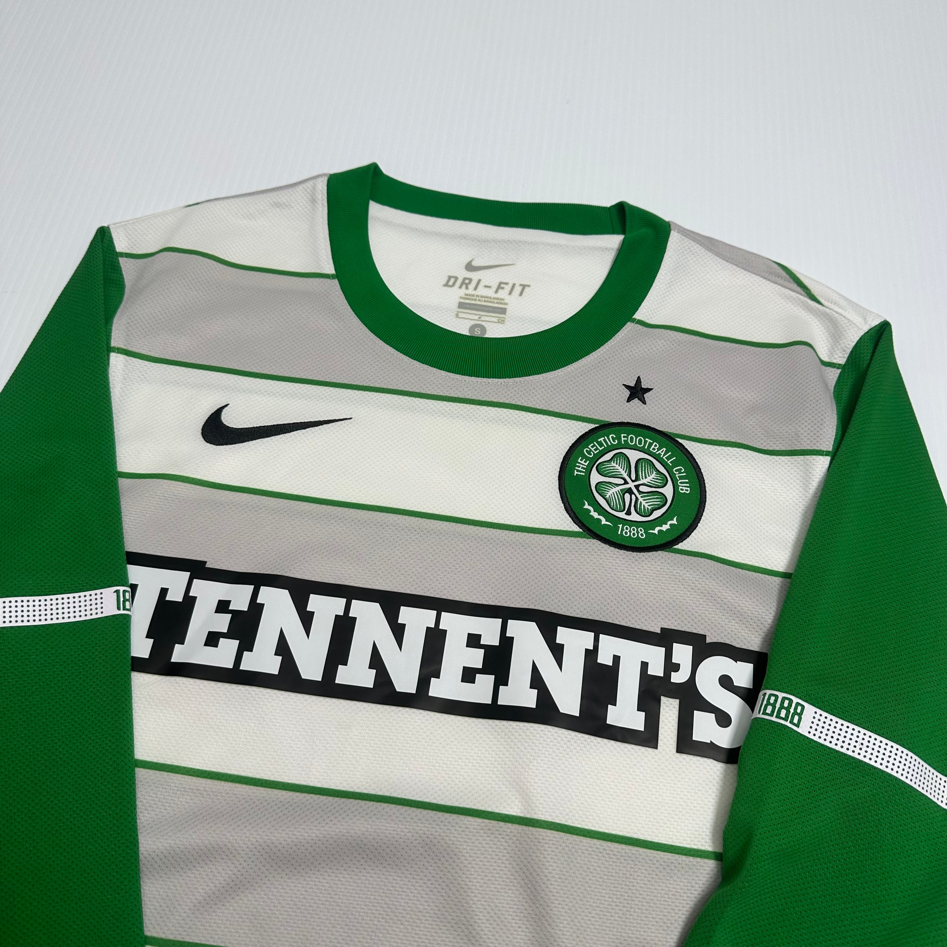 2011-12 Nike Celtic Football Club LS Away Kit S