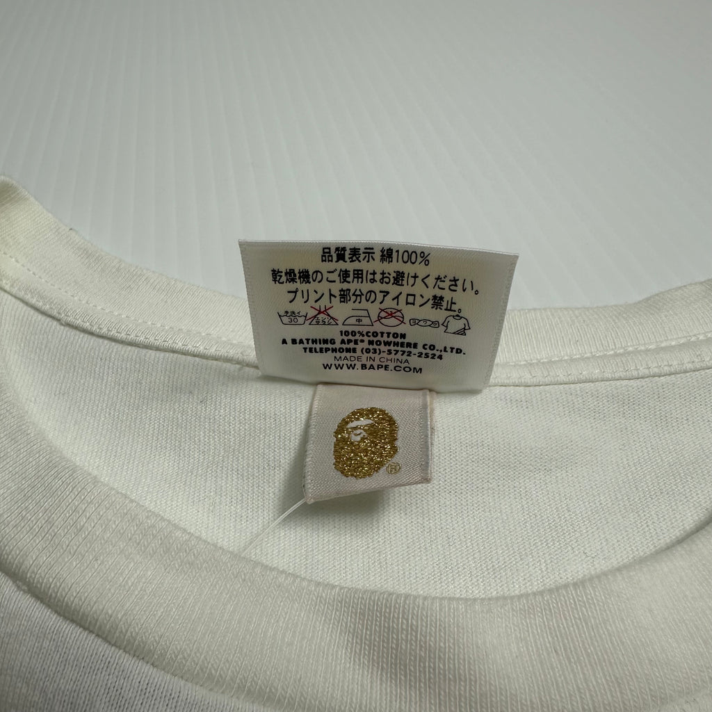 A Bathing Ape Camo Head Tee L