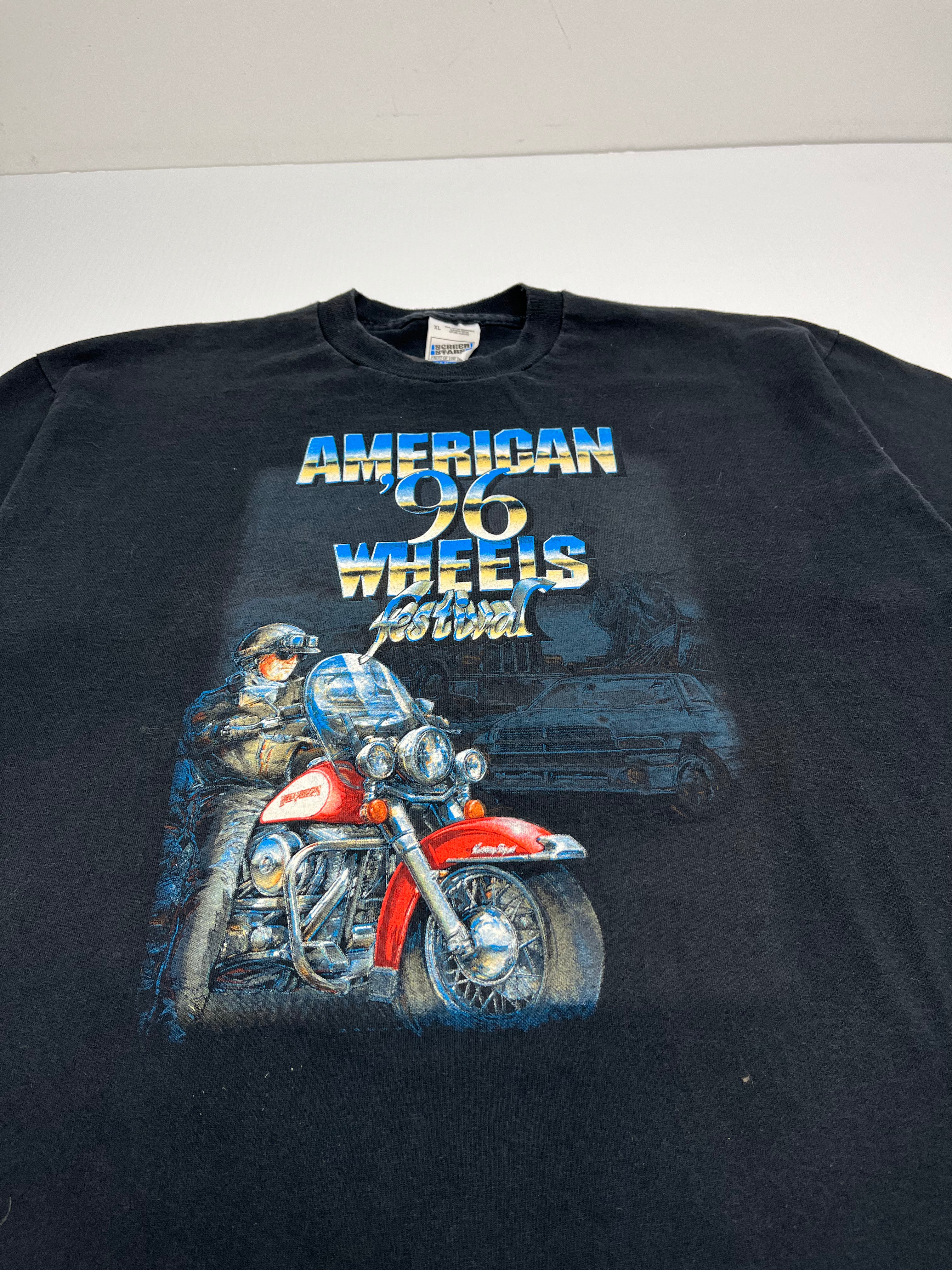 96 American Wheels Tee XL