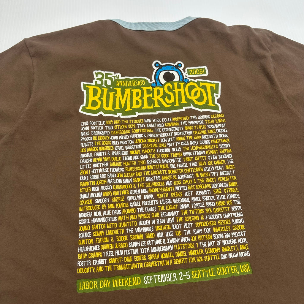 2005 Bumbershoot Music Festival Ringer Tee L