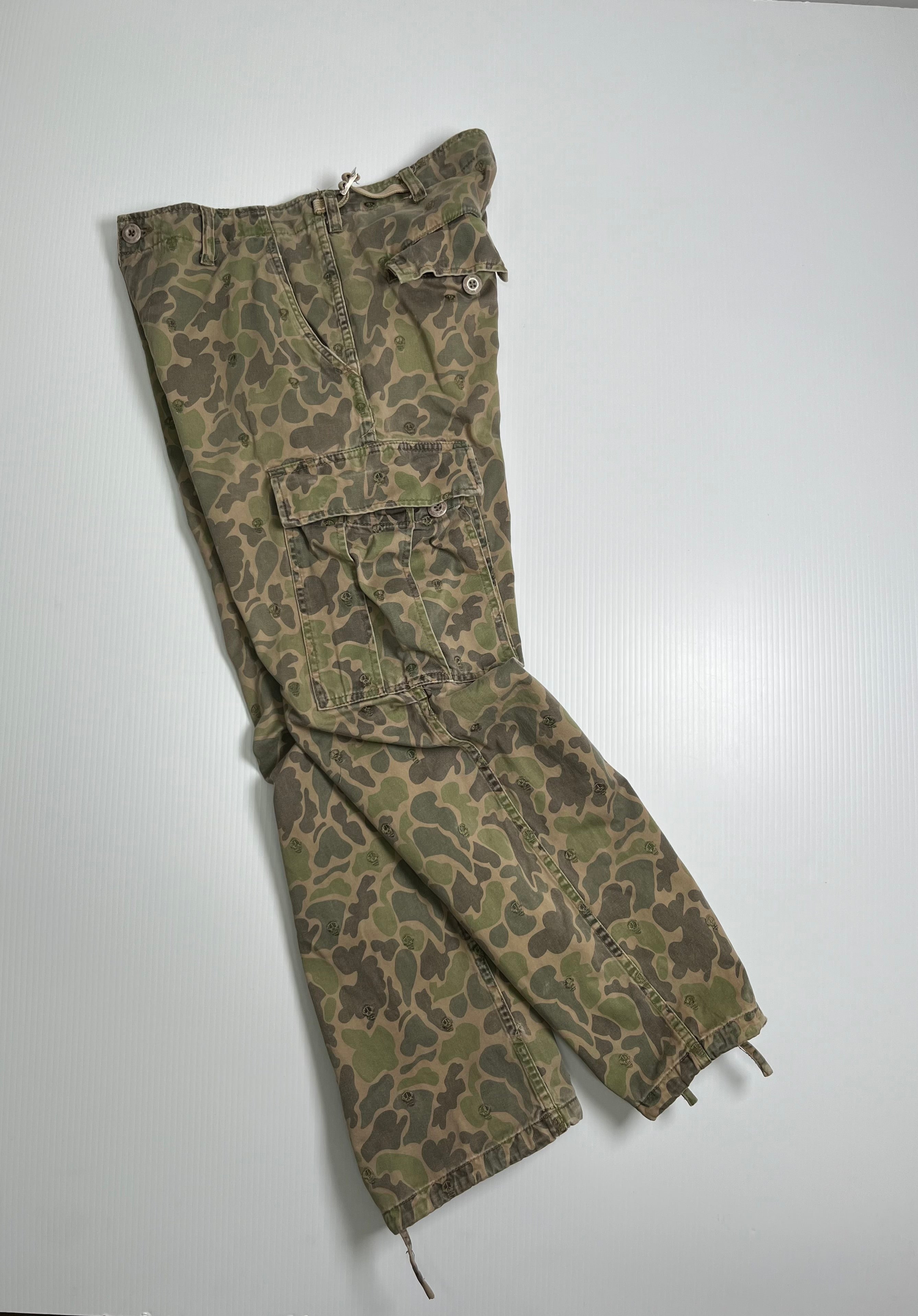 Stussy Outer Gear Skull Camo Cargo Pants 32
