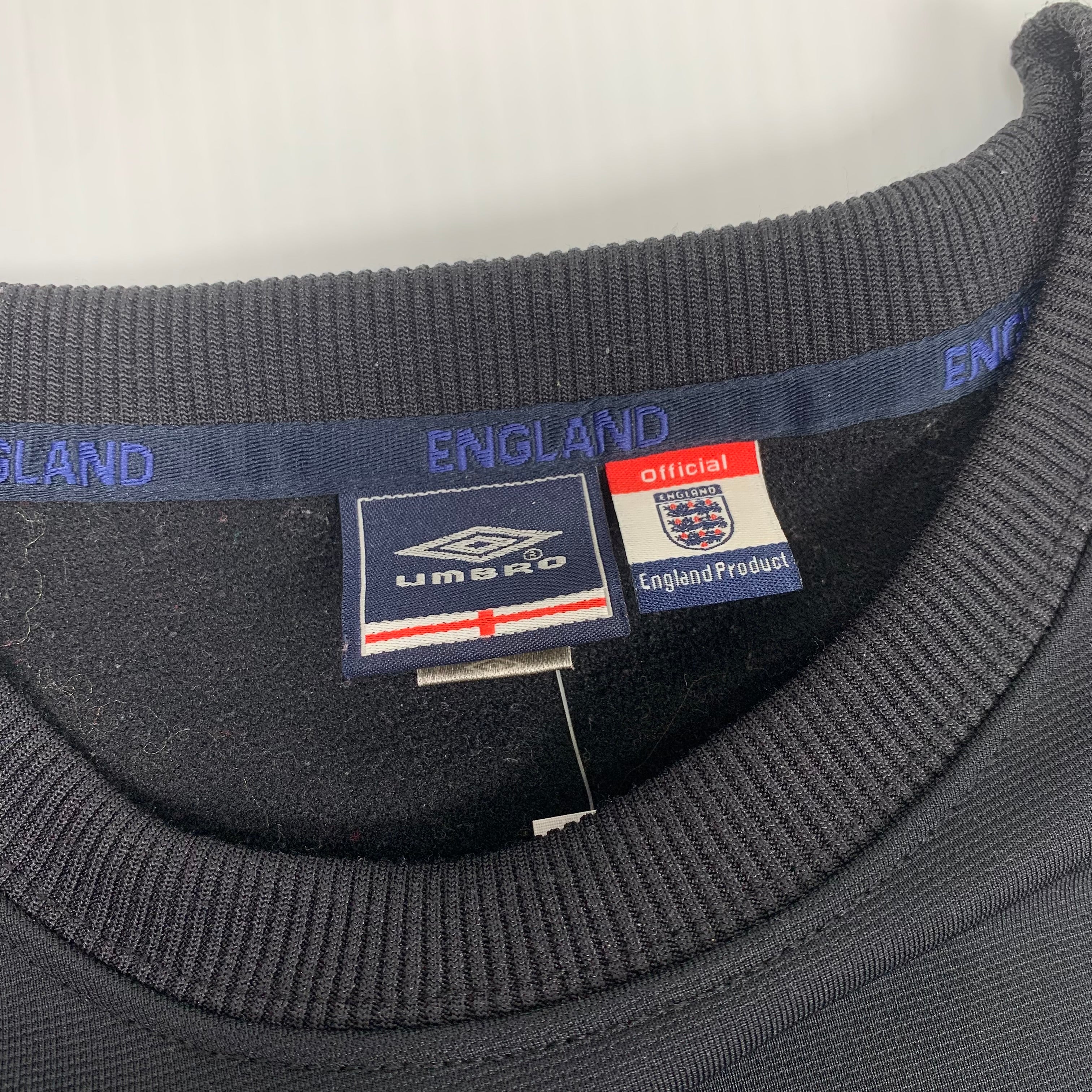 Vintage Umbro England Training Top Sweatshirt L