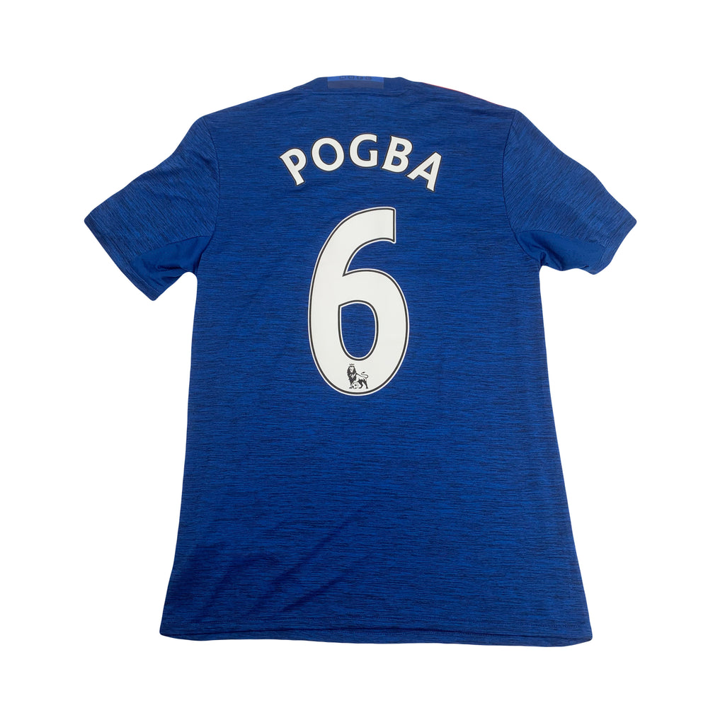 2016-17 Adidas Manchester United Pogba #6 Away Kit S