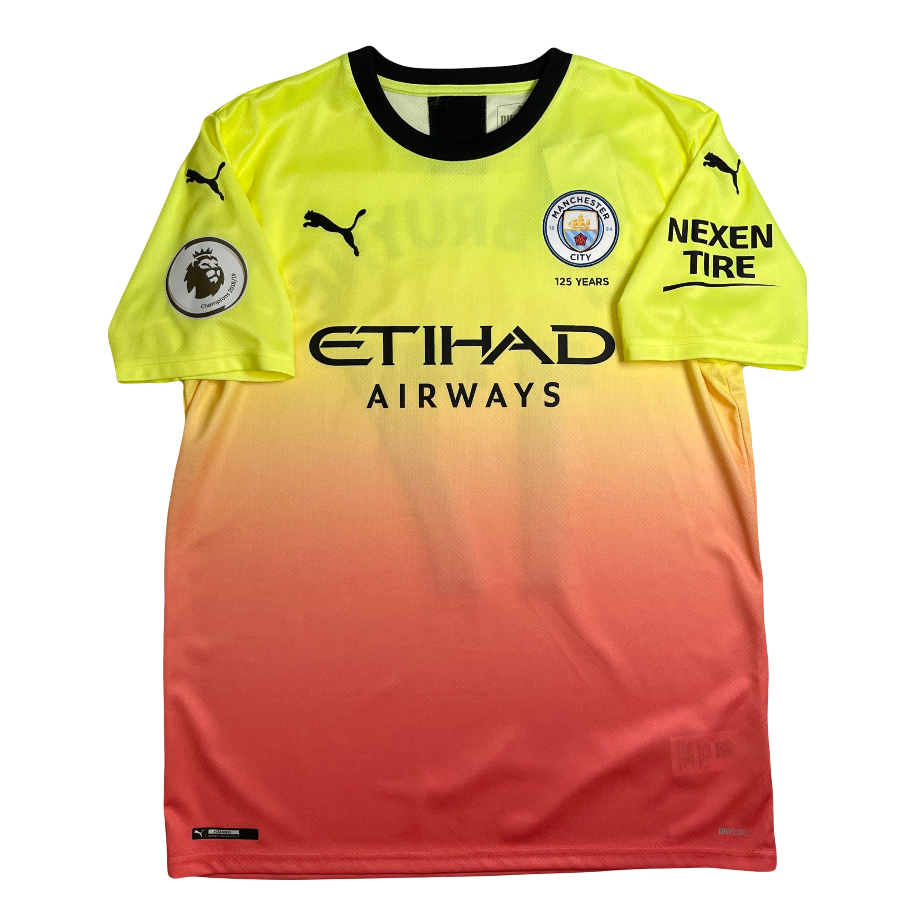 2019-20 Puma Manchester City De Bruyne Third Kit L