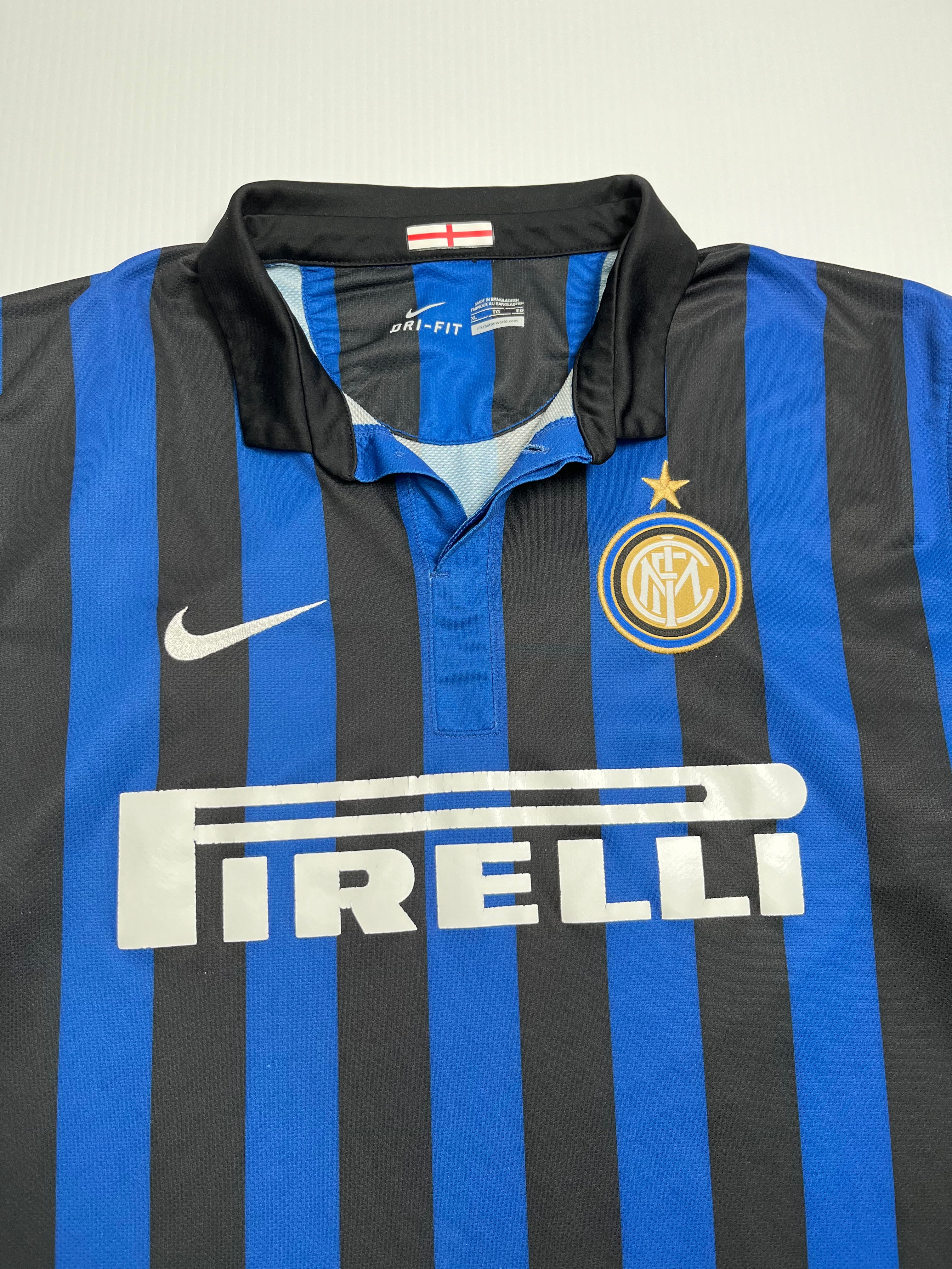 2011-12 Nike Inter Milan Home Kit XL