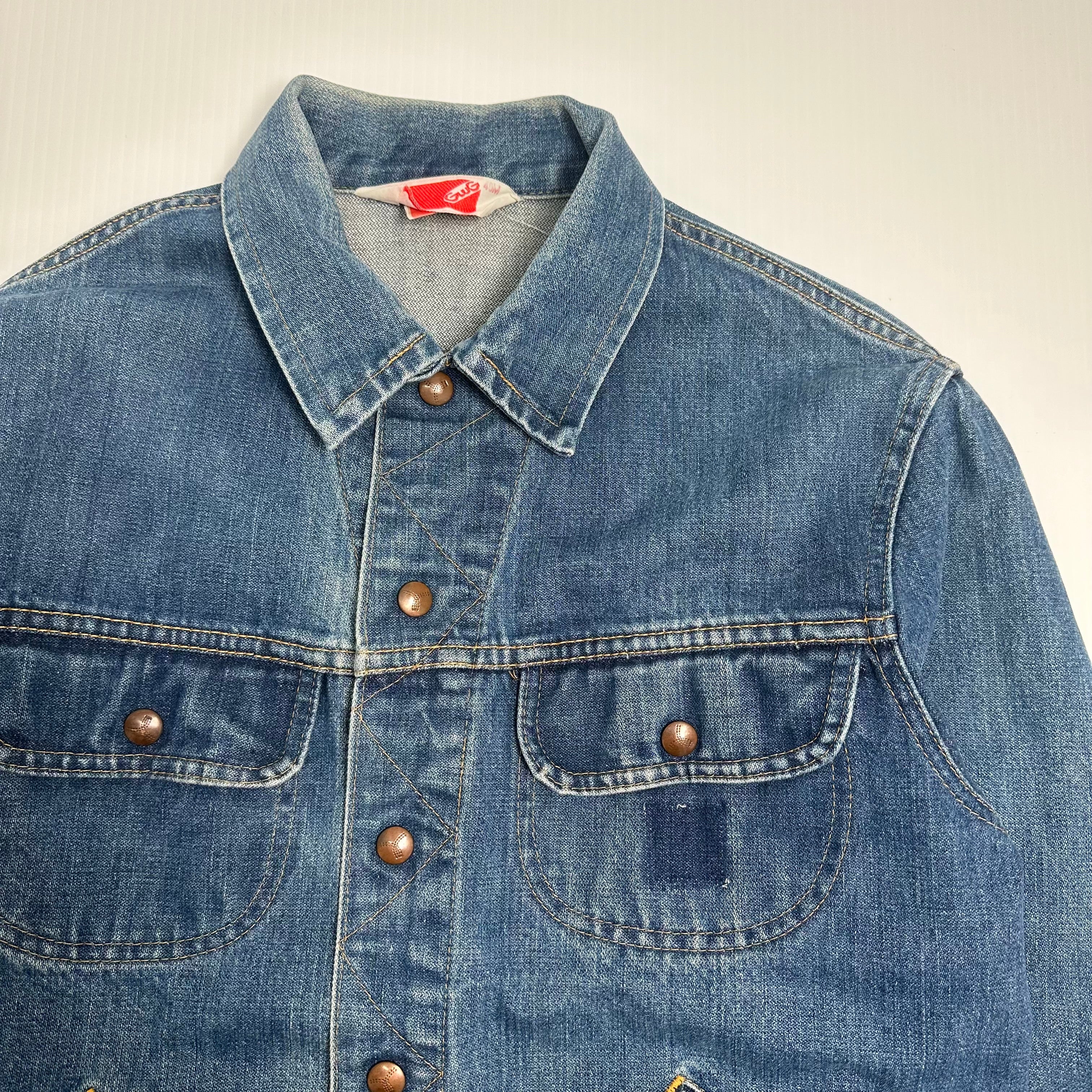Vintage GWG Faded Denim Jacket 40