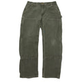 Carhartt Olive Double Knee Denim 34x30