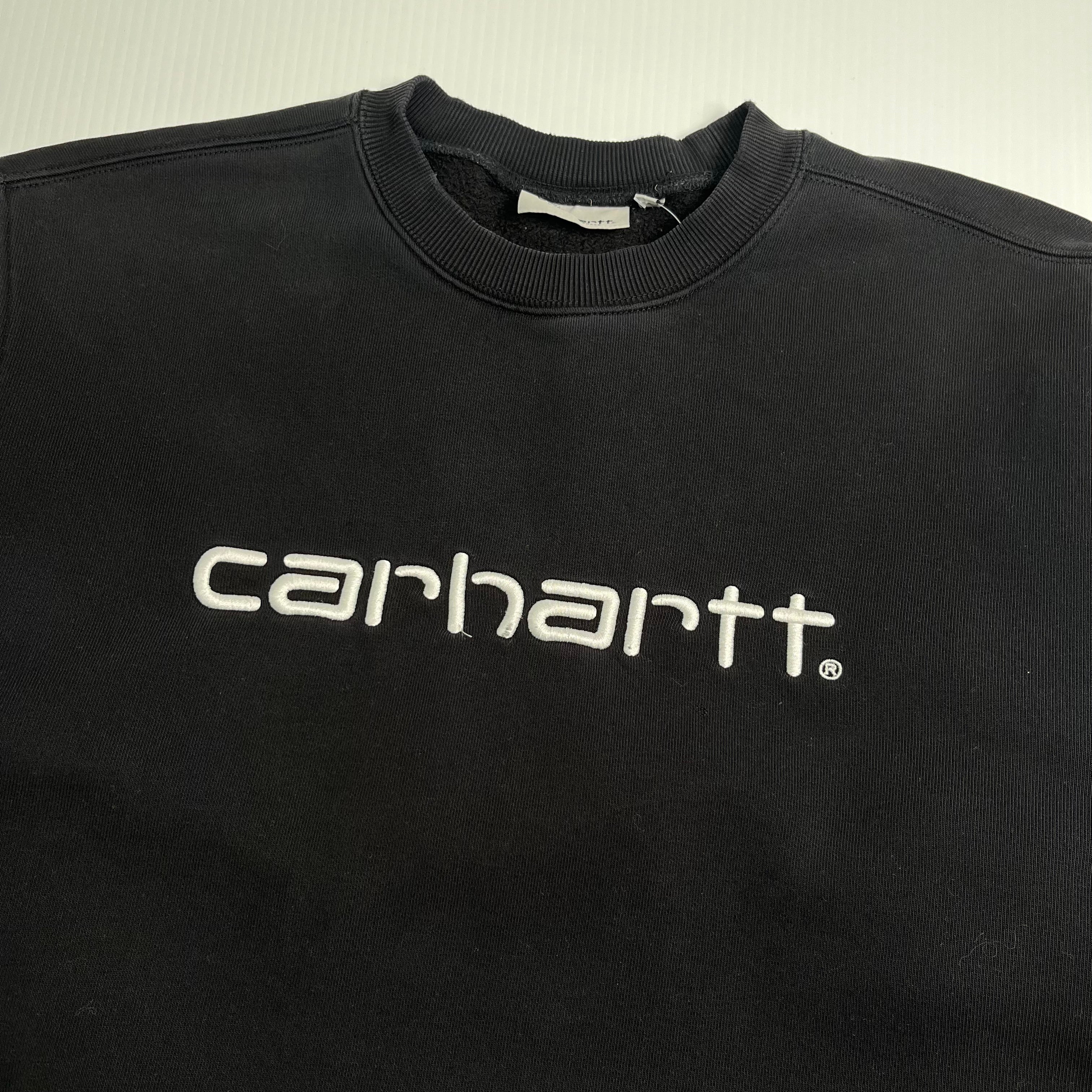Carhartt Work In Progress Spellout Crewneck S