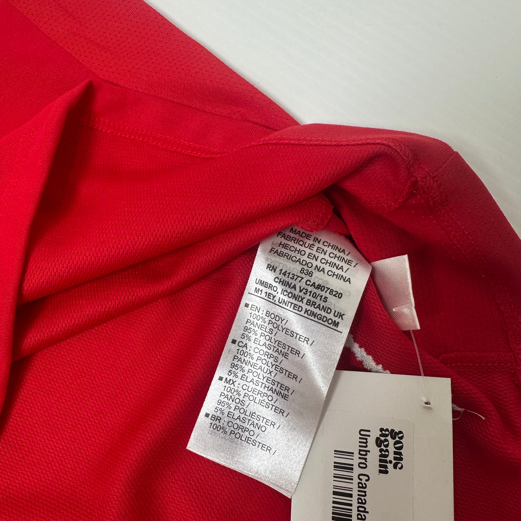 2015 Umbro Canada International Home Kit XL