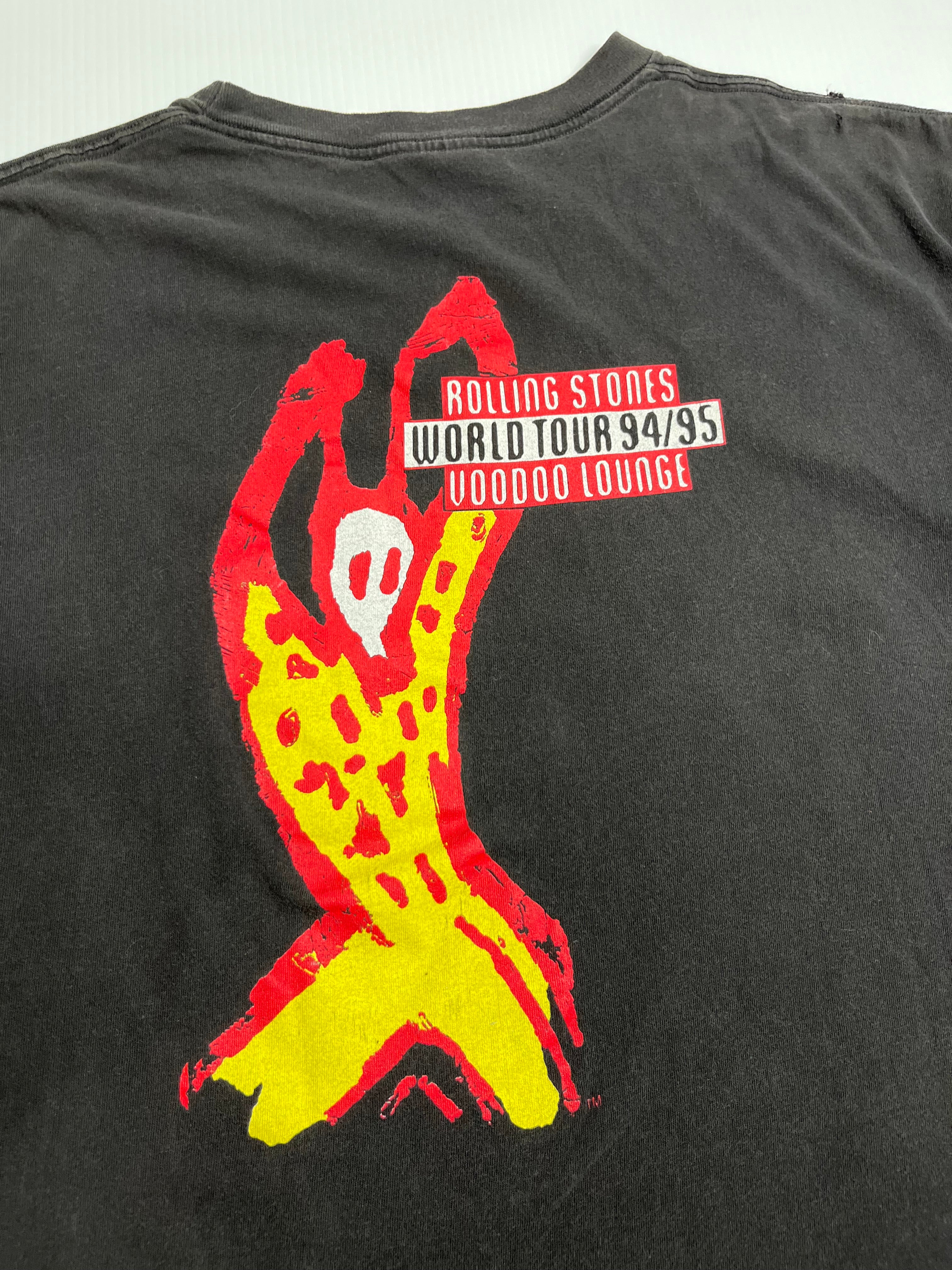 1994 Rolling Stones Voodoo Lounge Band Tee XL
