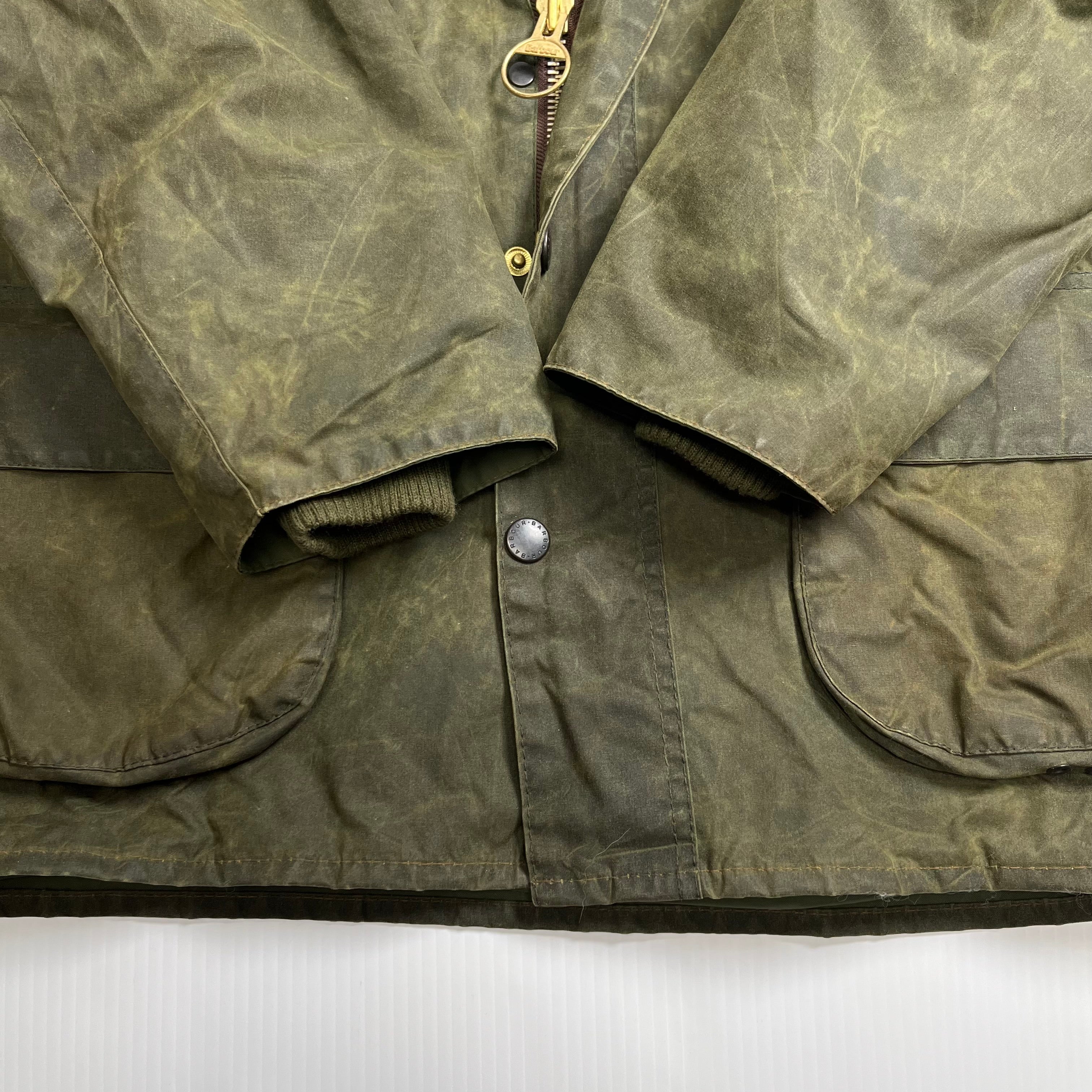 Vintage Barbour A100 Bedale Waxed Jacket C48 XL