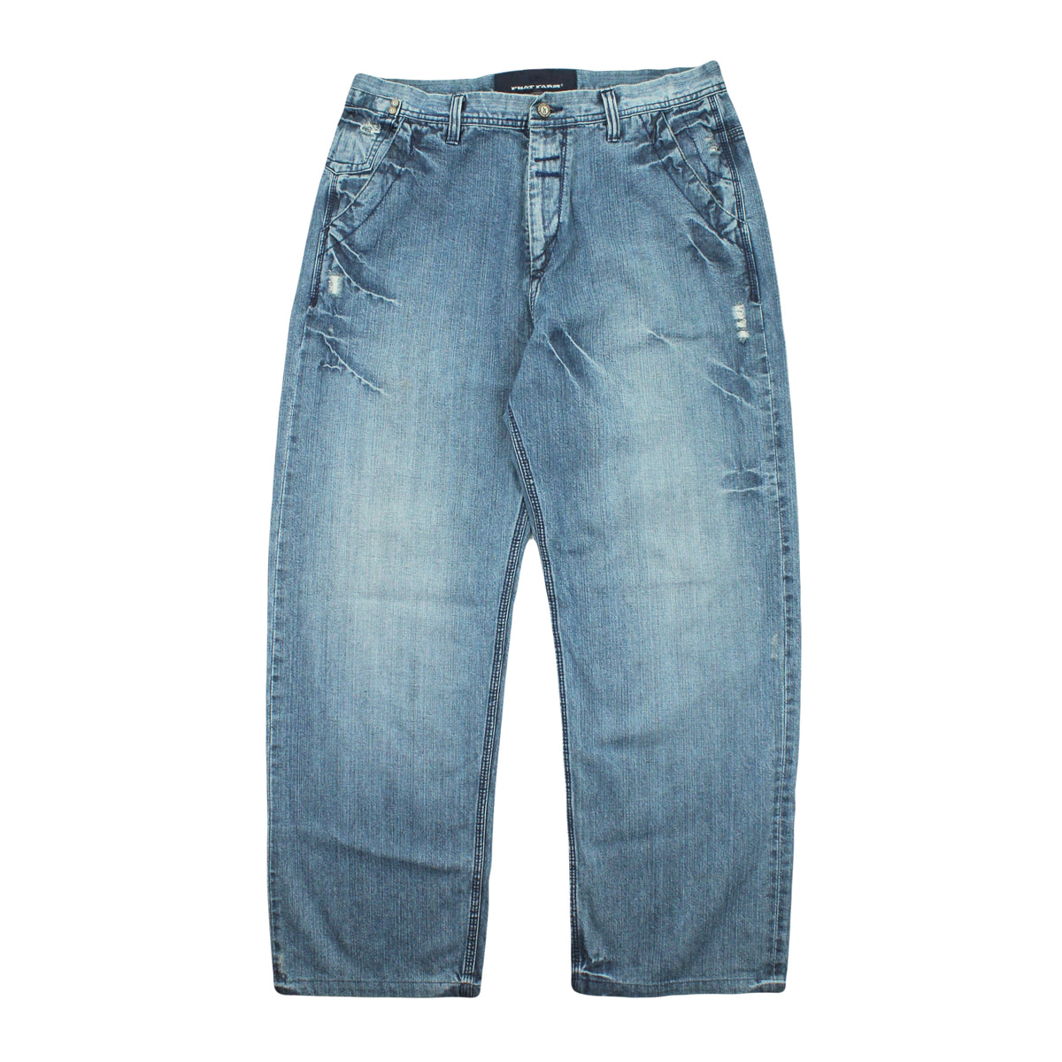 Y2K Phat Farm Baggy Medium Wash Denim 34